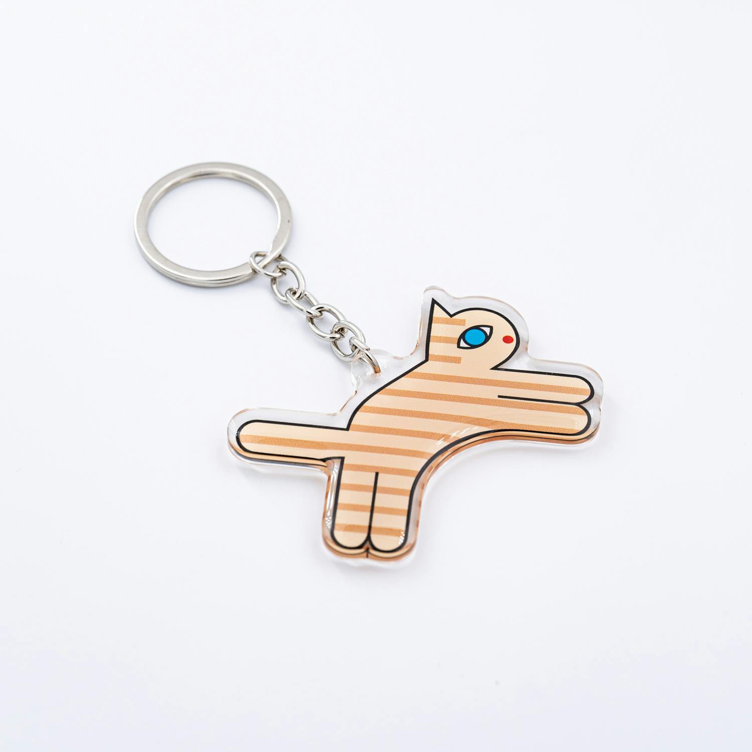 瓜生太郎　Taro Uryu　Key Ring Striped_A