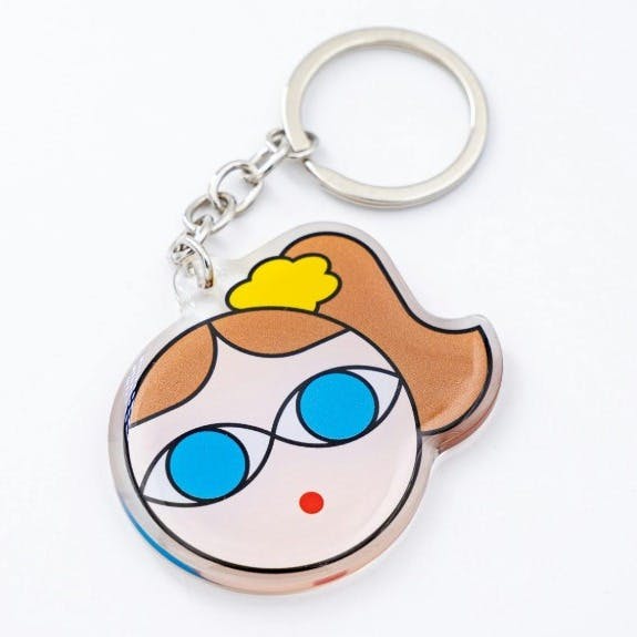 瓜生太郎　Taro Uryu　Key Ring Ponytail_A