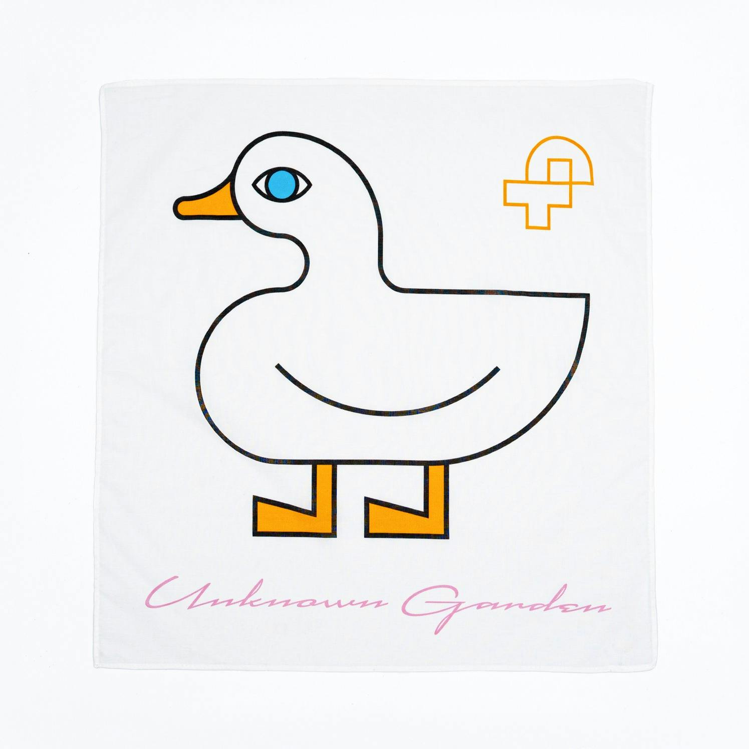 瓜生太郎　Taro Uryu　Handkerchief_Duck