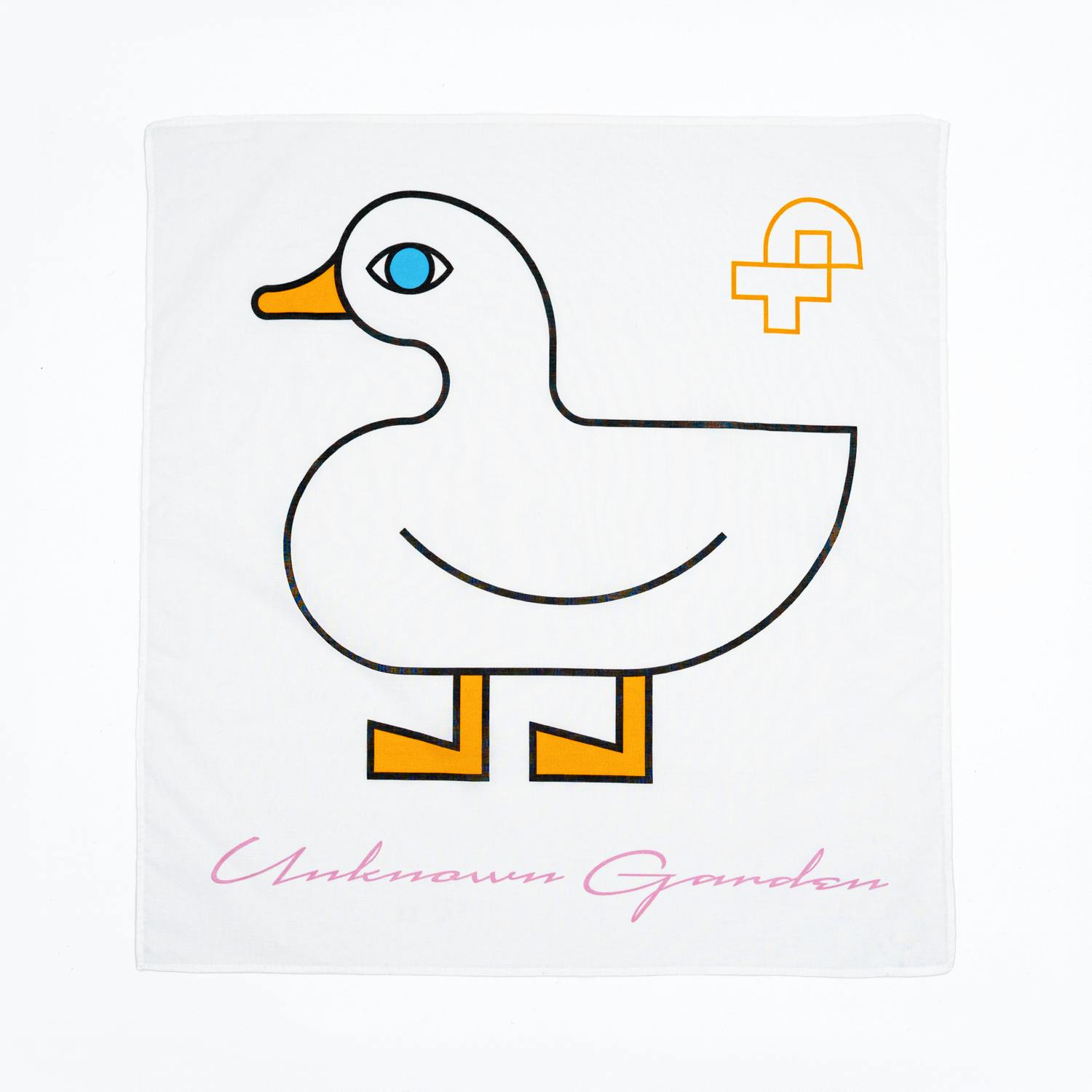 瓜生太郎　Taro Uryu　Handkerchief_Duck