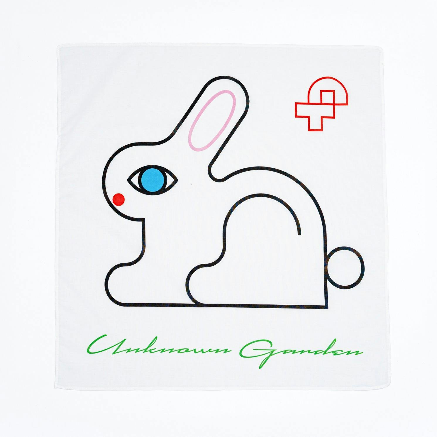 瓜生太郎　Taro Uryu　Handkerchief_Rabbit