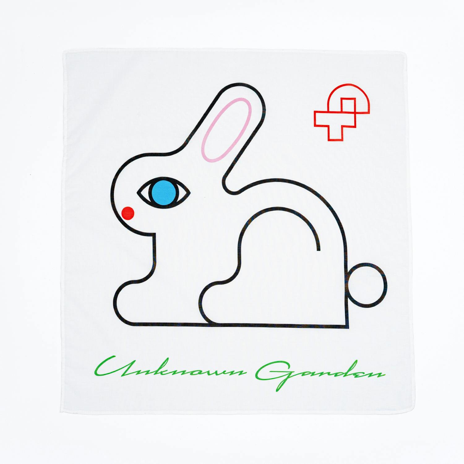 瓜生太郎　Taro Uryu　Handkerchief_Rabbit