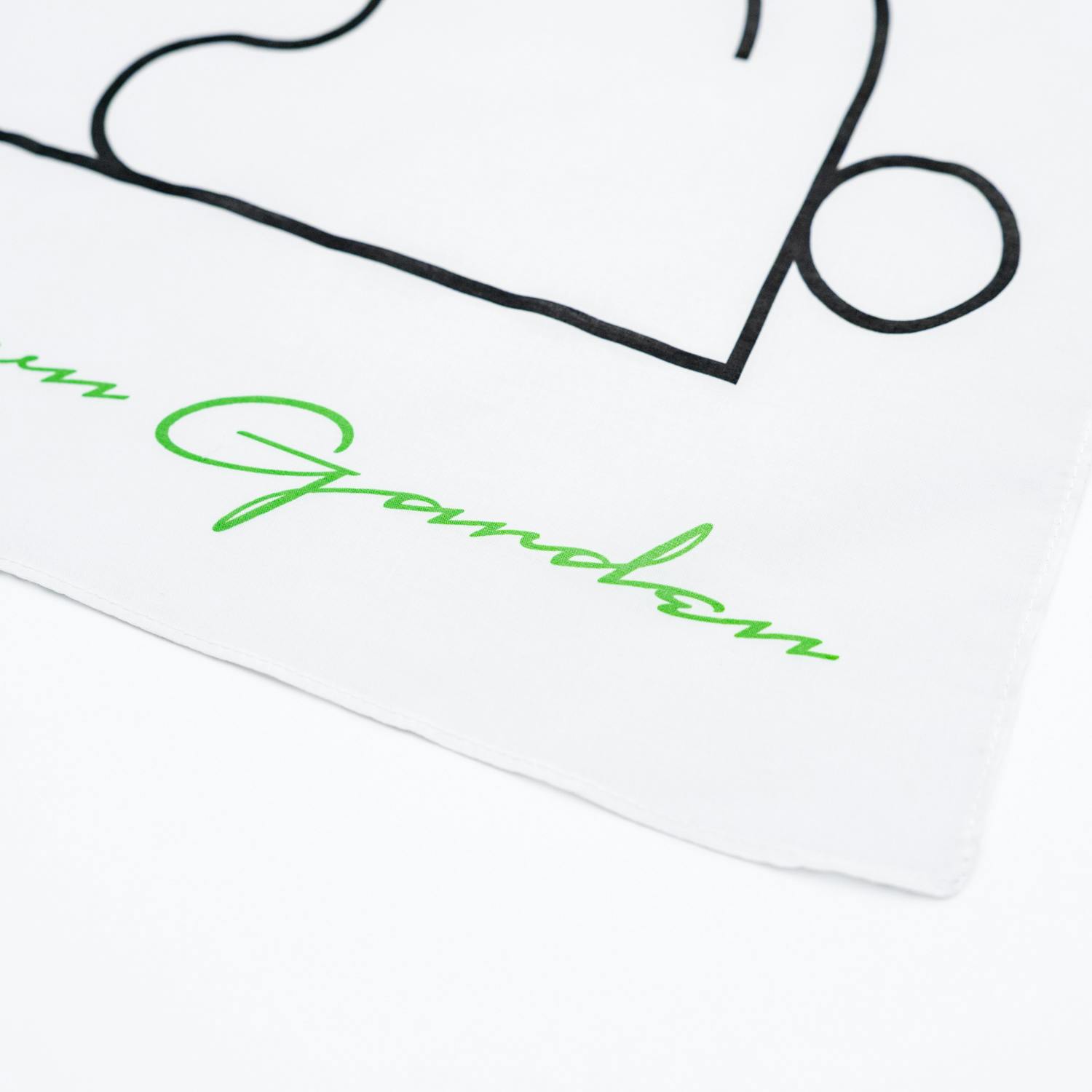 瓜生太郎　Taro Uryu　Handkerchief_Rabbit