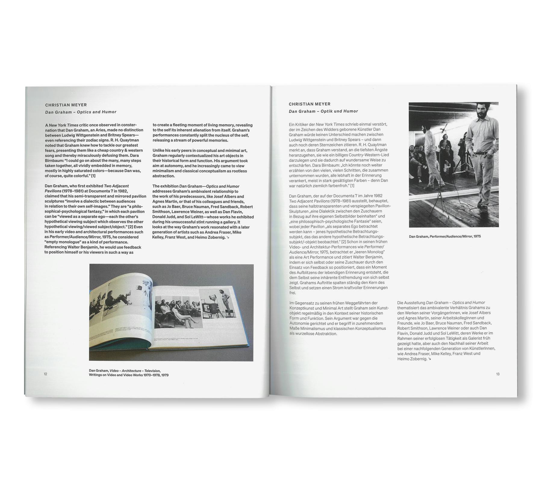 DAN GRAHAM – OPTICS AND HUMOR