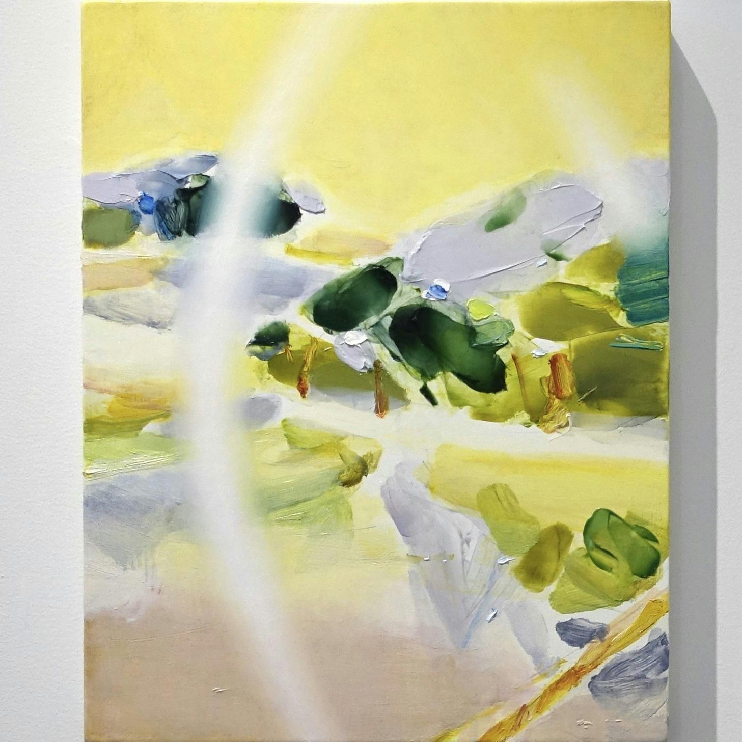 あらわれの山 / flickers cream yellow