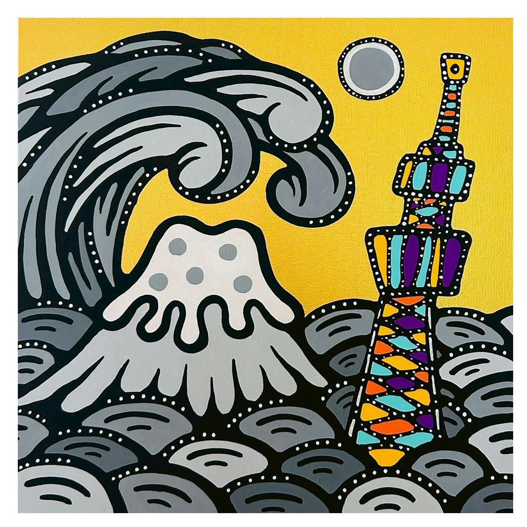 十一景 金界富士　〜空塔富景〜