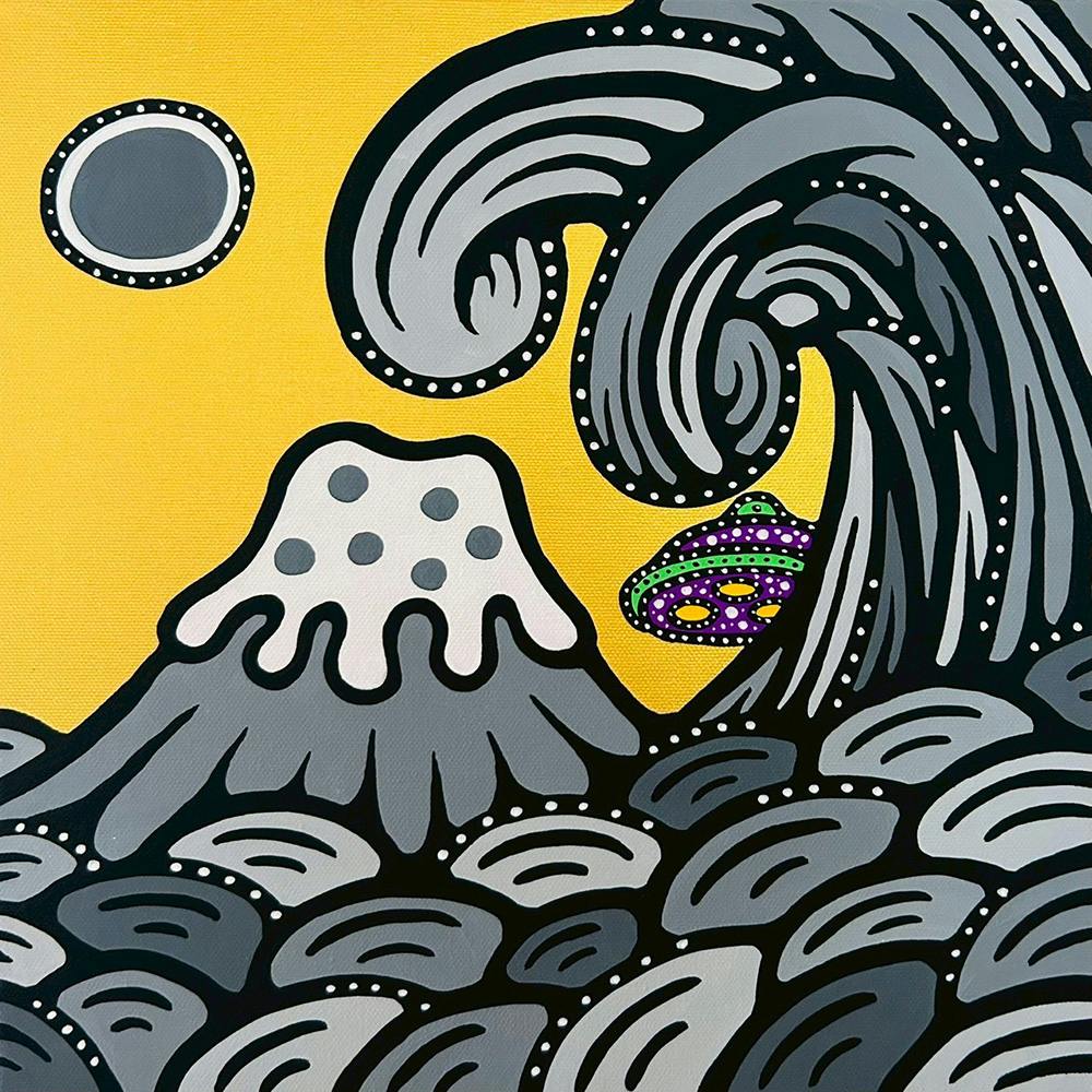 十一景 金界富士　〜隠影富舟〜