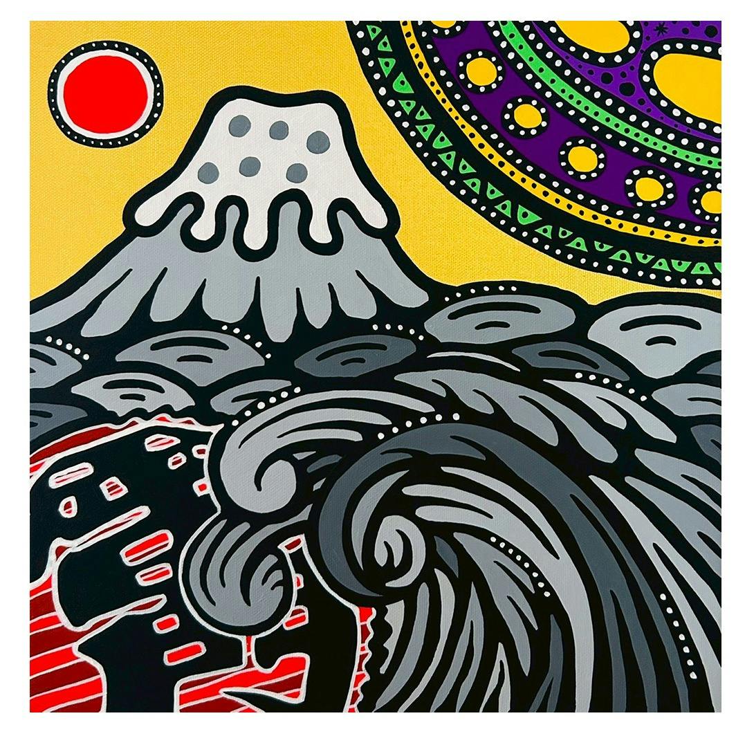 十一景 金界富士 〜雷照富景〜