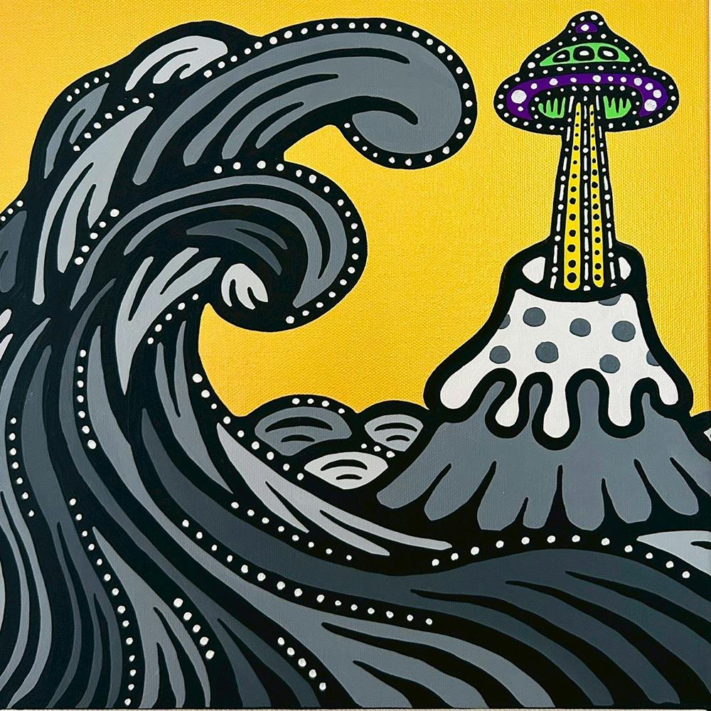 十一景 金界富士 〜隠頂露舟〜