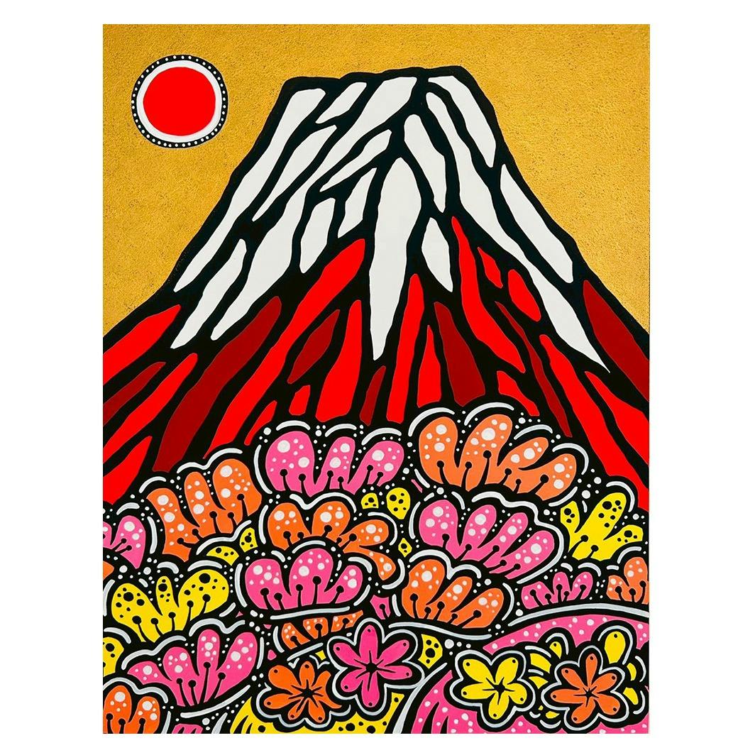 五行赤富士　～豊土華宴～