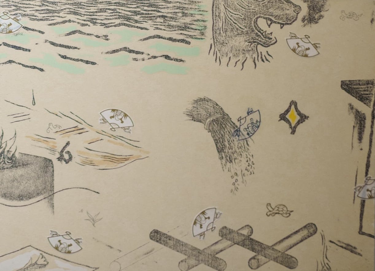 ドローイング 亀