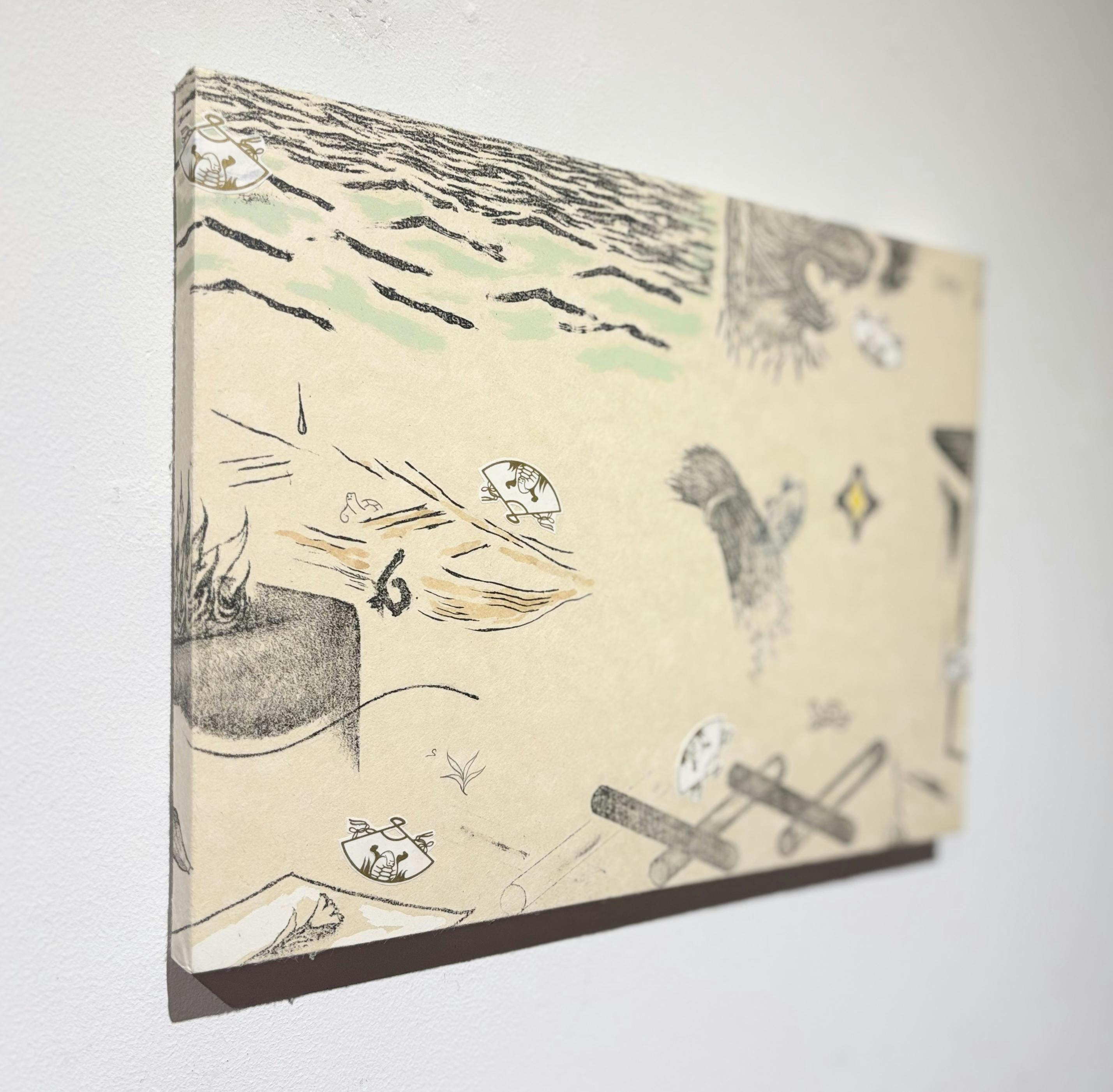 ドローイング 亀