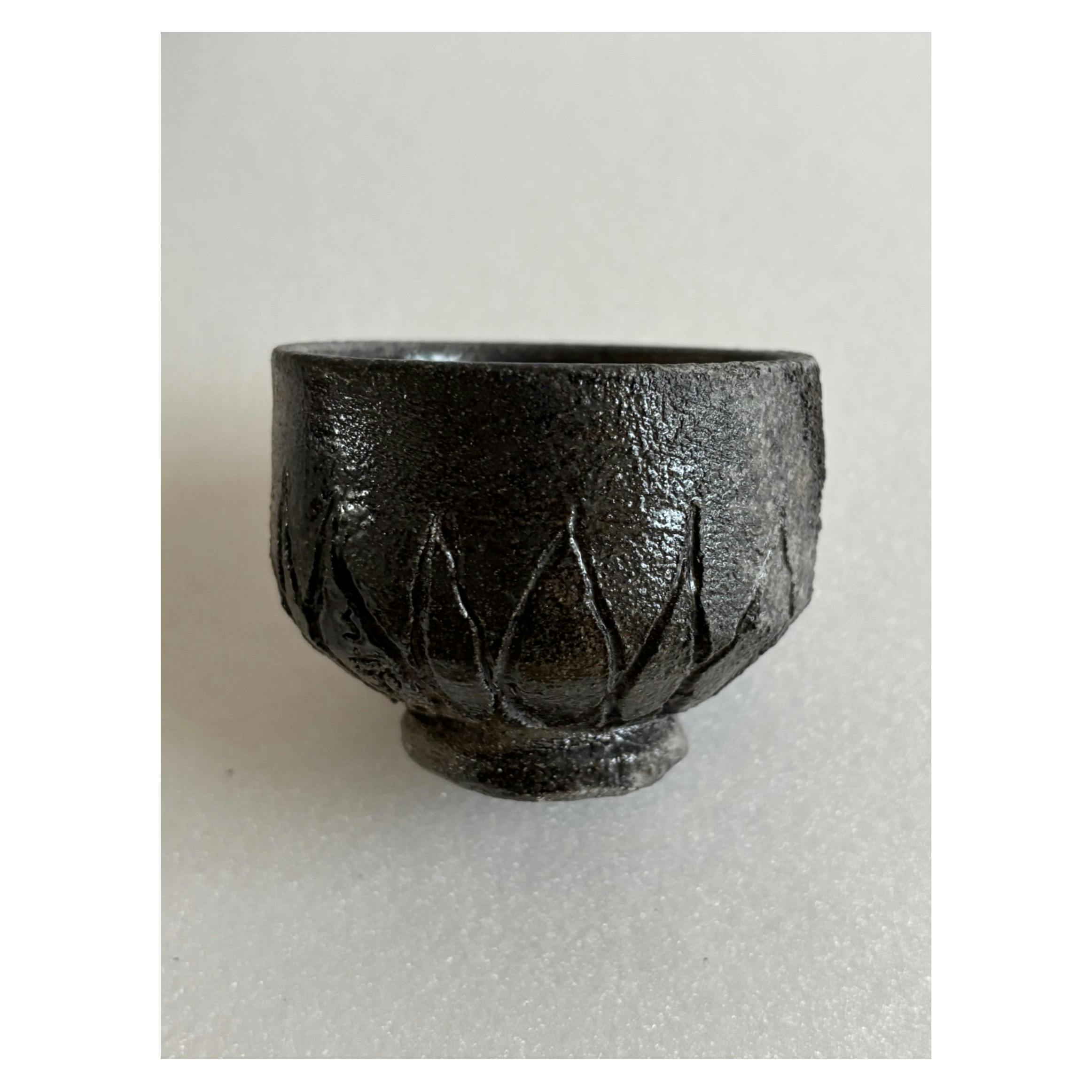 向日葵のぐい呑み