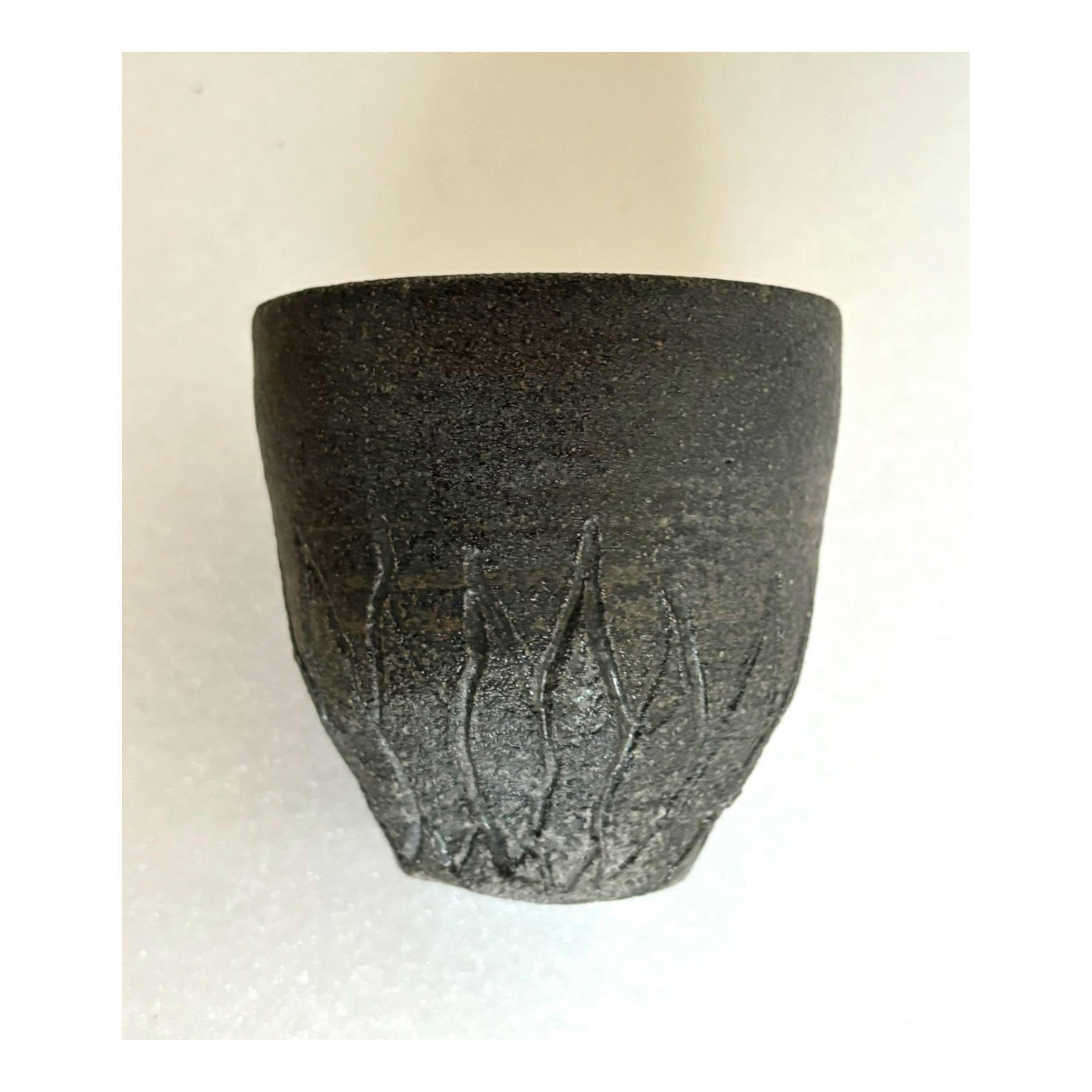 向日葵のぐい呑み