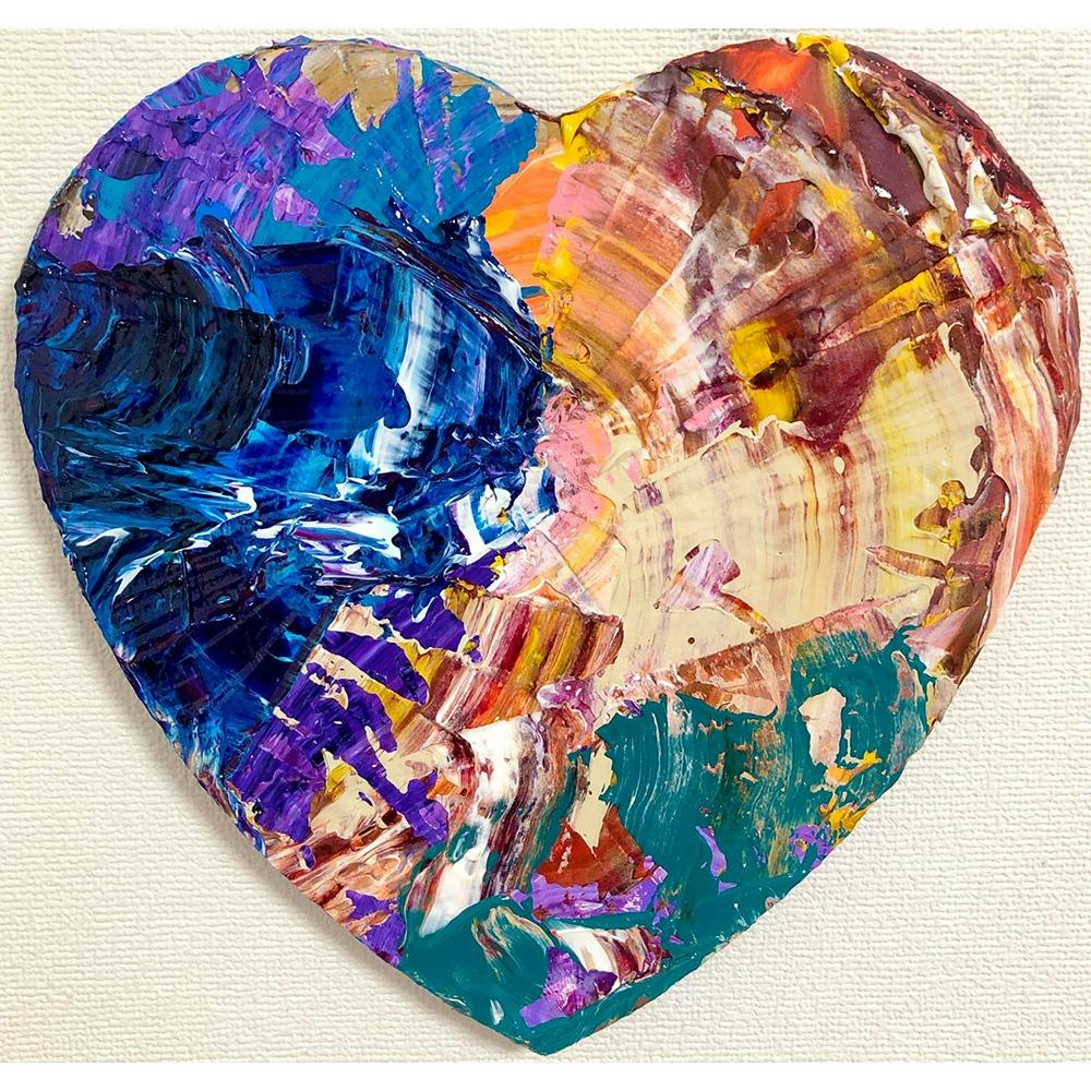 Abstract Painting of HeartsⅣ