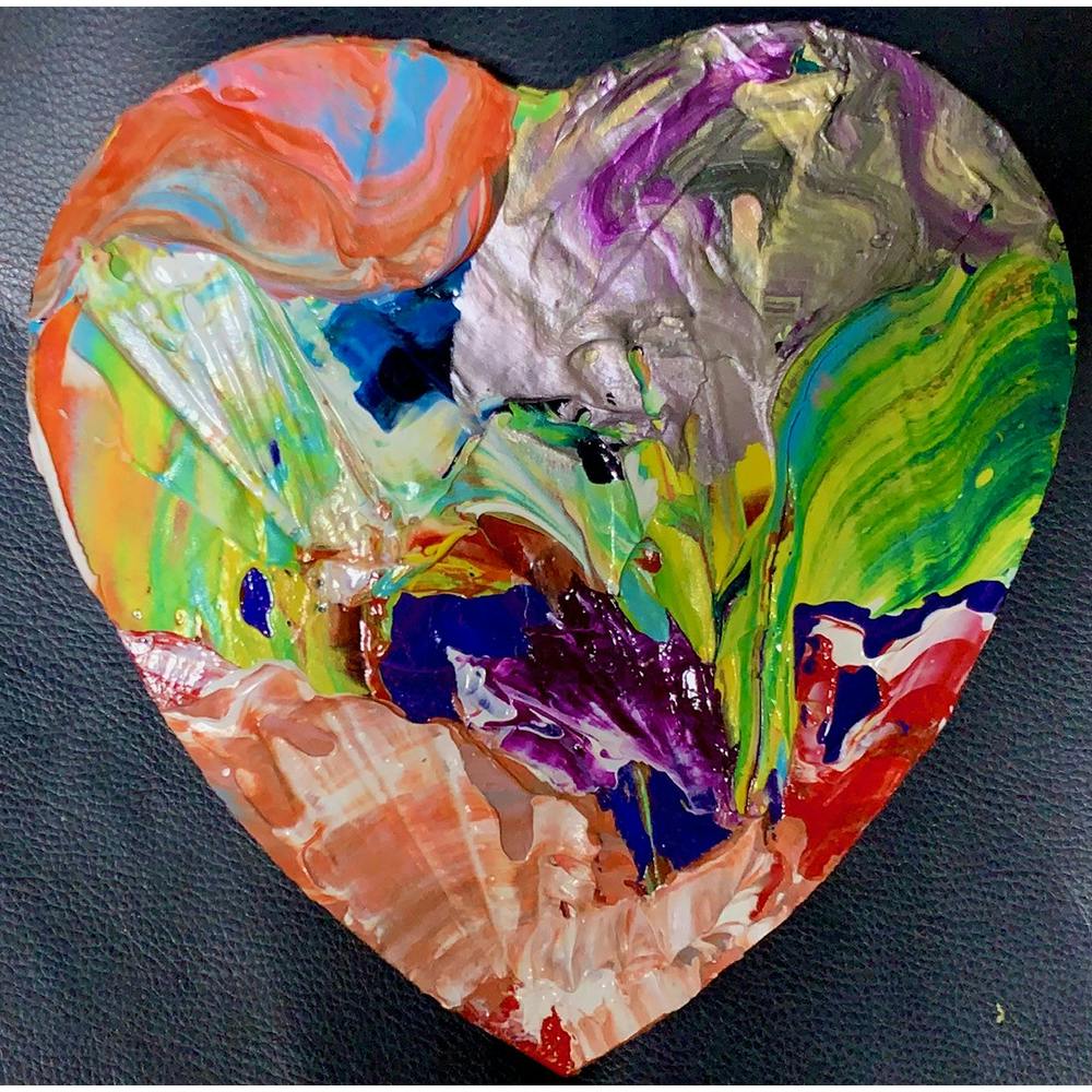 Abstract Painting of HeartsⅢ