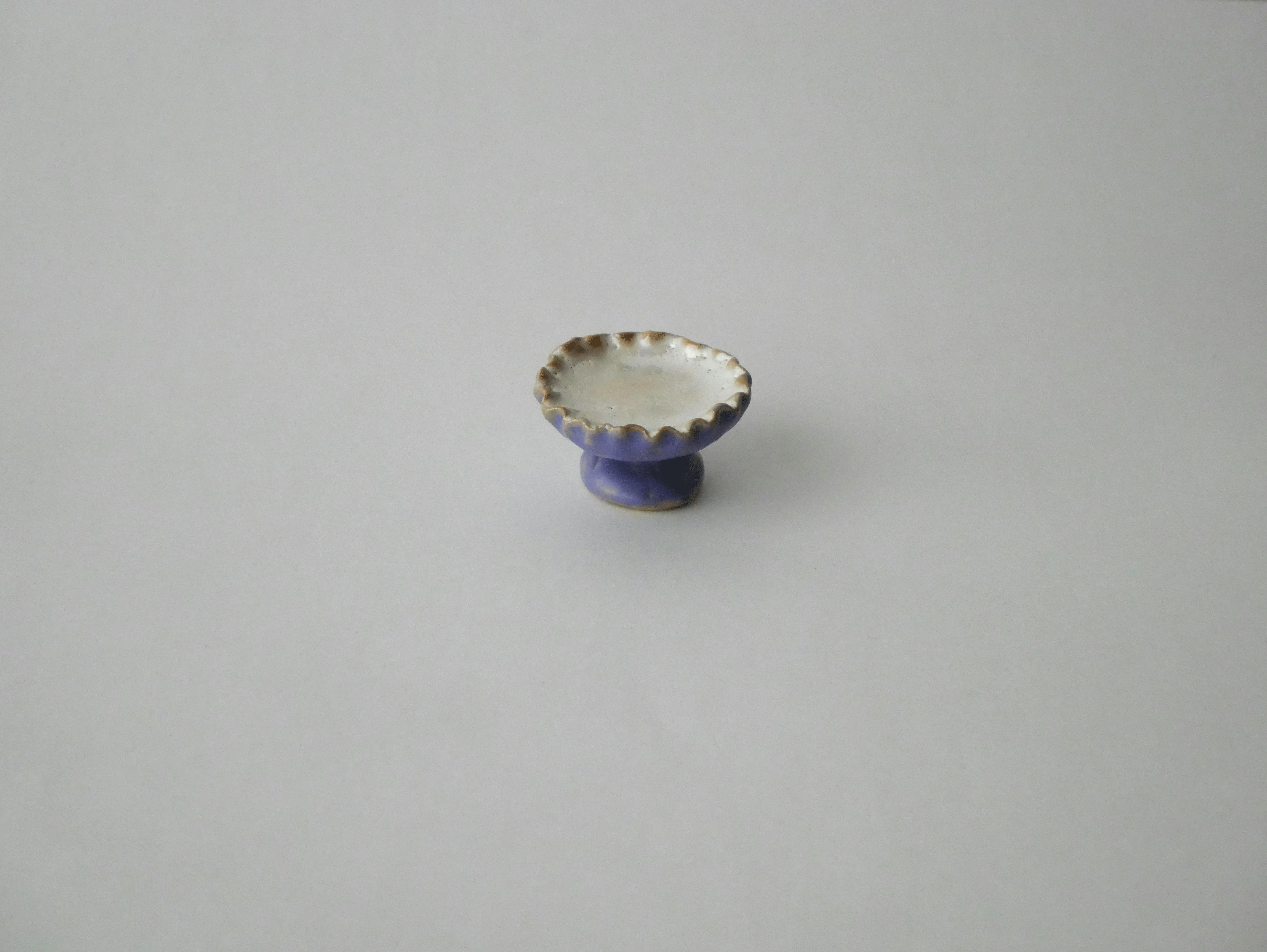 貝と仲のいい器(小・紫)