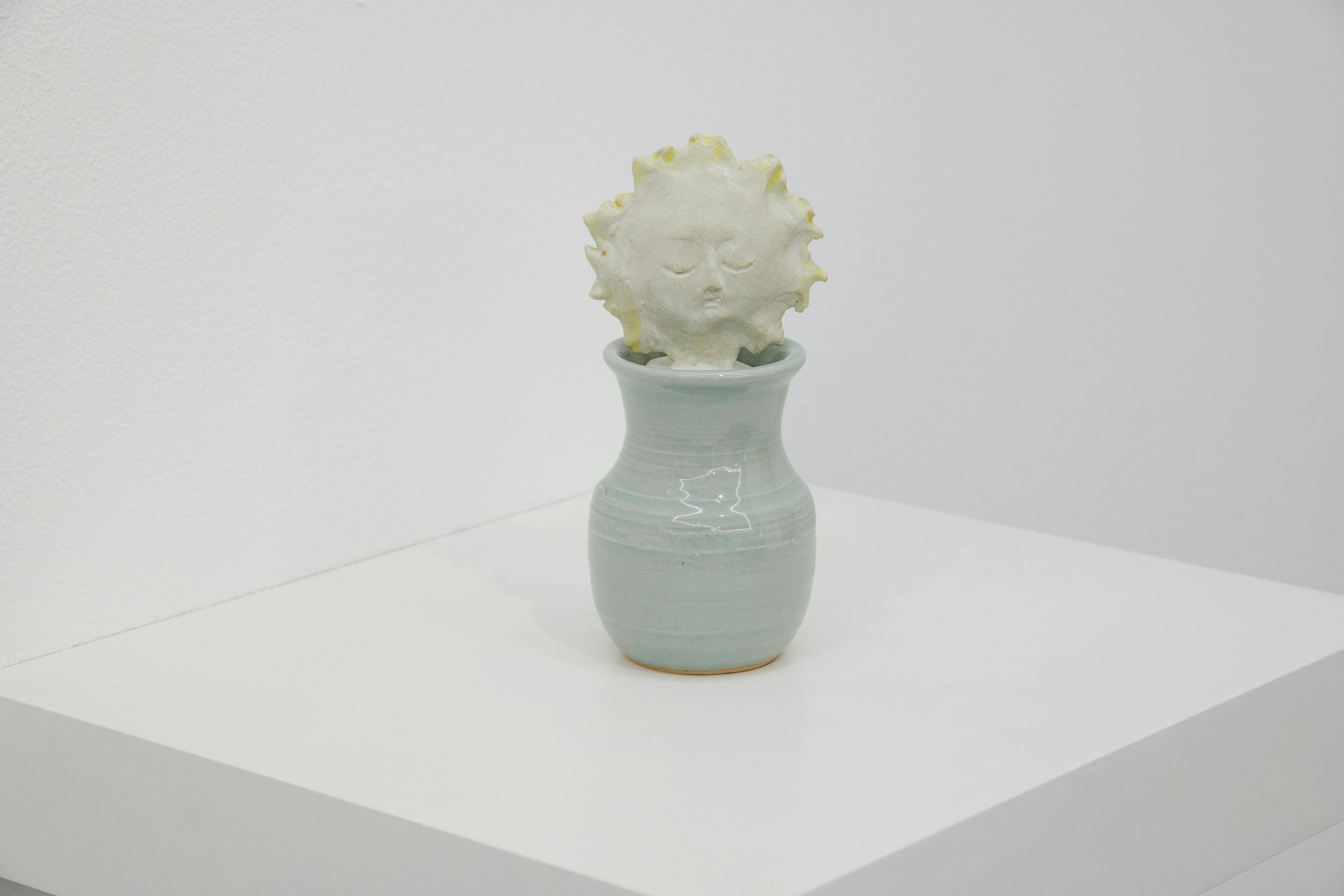 太陽小壺 #006 白い炎