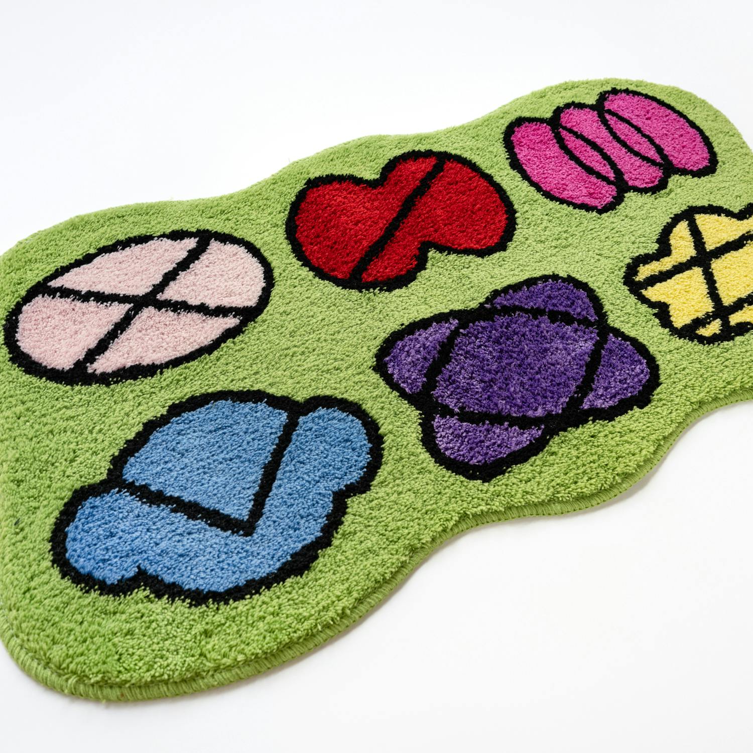 瓜生太郎　Taro Uryu　Rug_FLOWERS