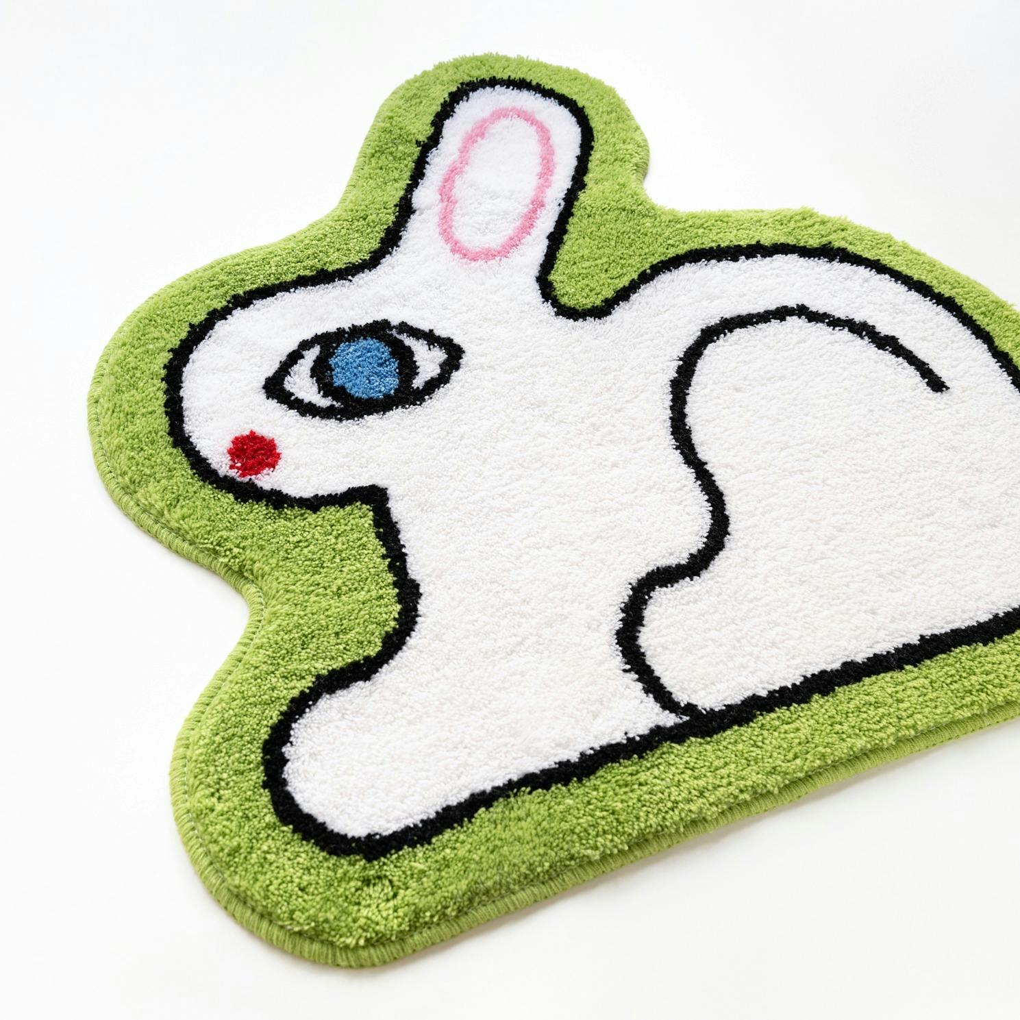 瓜生太郎　Taro Uryu　Rug_RABBIT