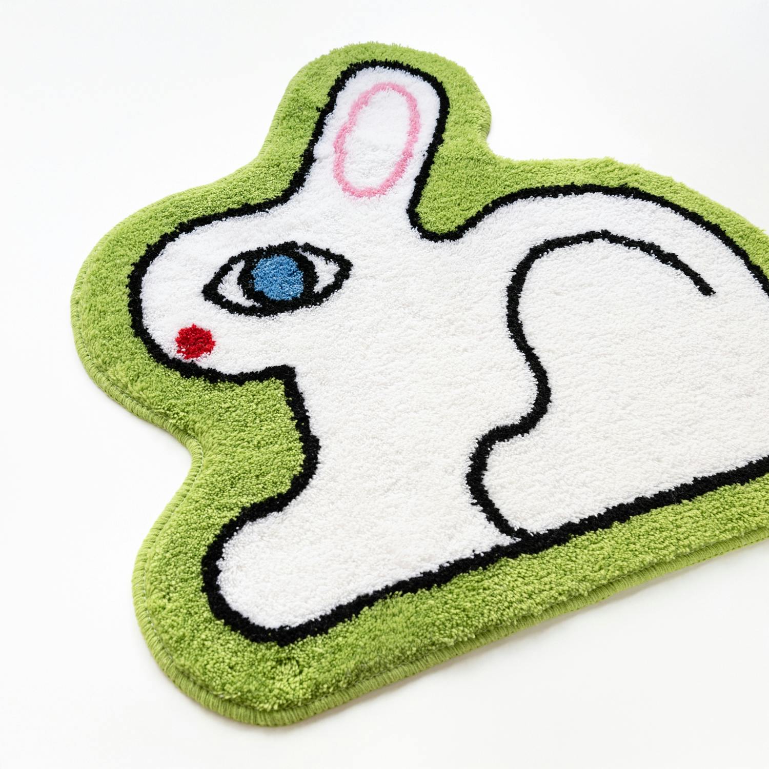 瓜生太郎　Taro Uryu　Rug_RABBIT