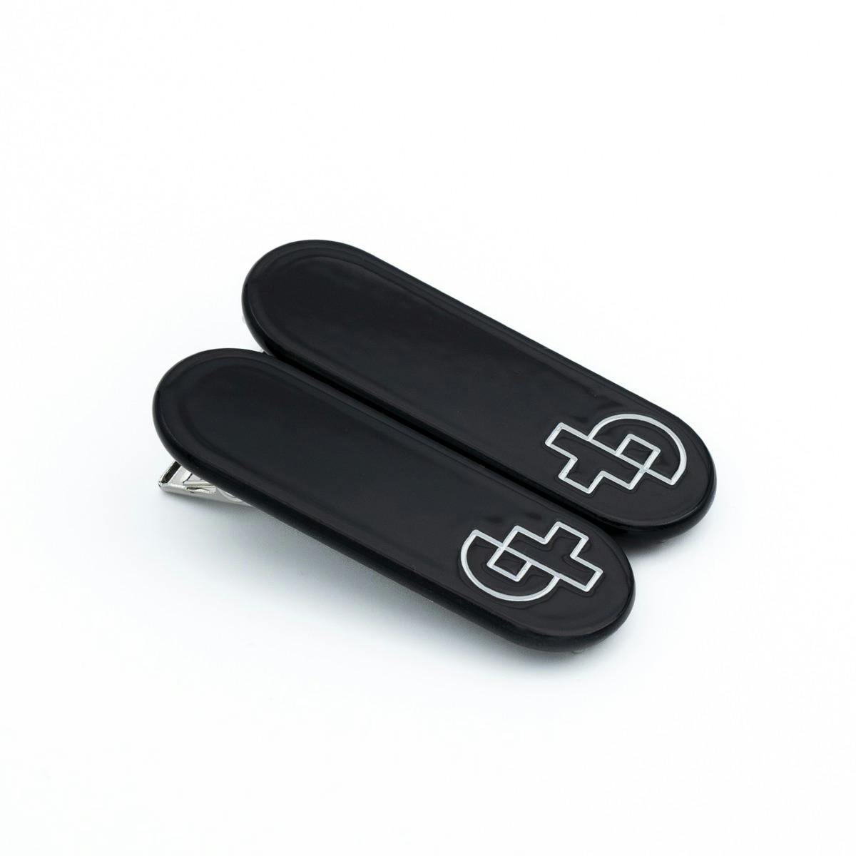 瓜生太郎　Taro Uryu　Hair Clip ( 2pc set )　Midnight Black