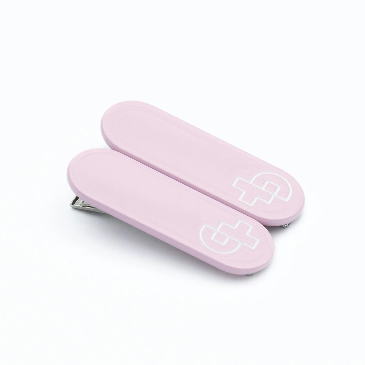 瓜生太郎　Taro Uryu　Hair Clip ( 2pc set )　Milky Pink
