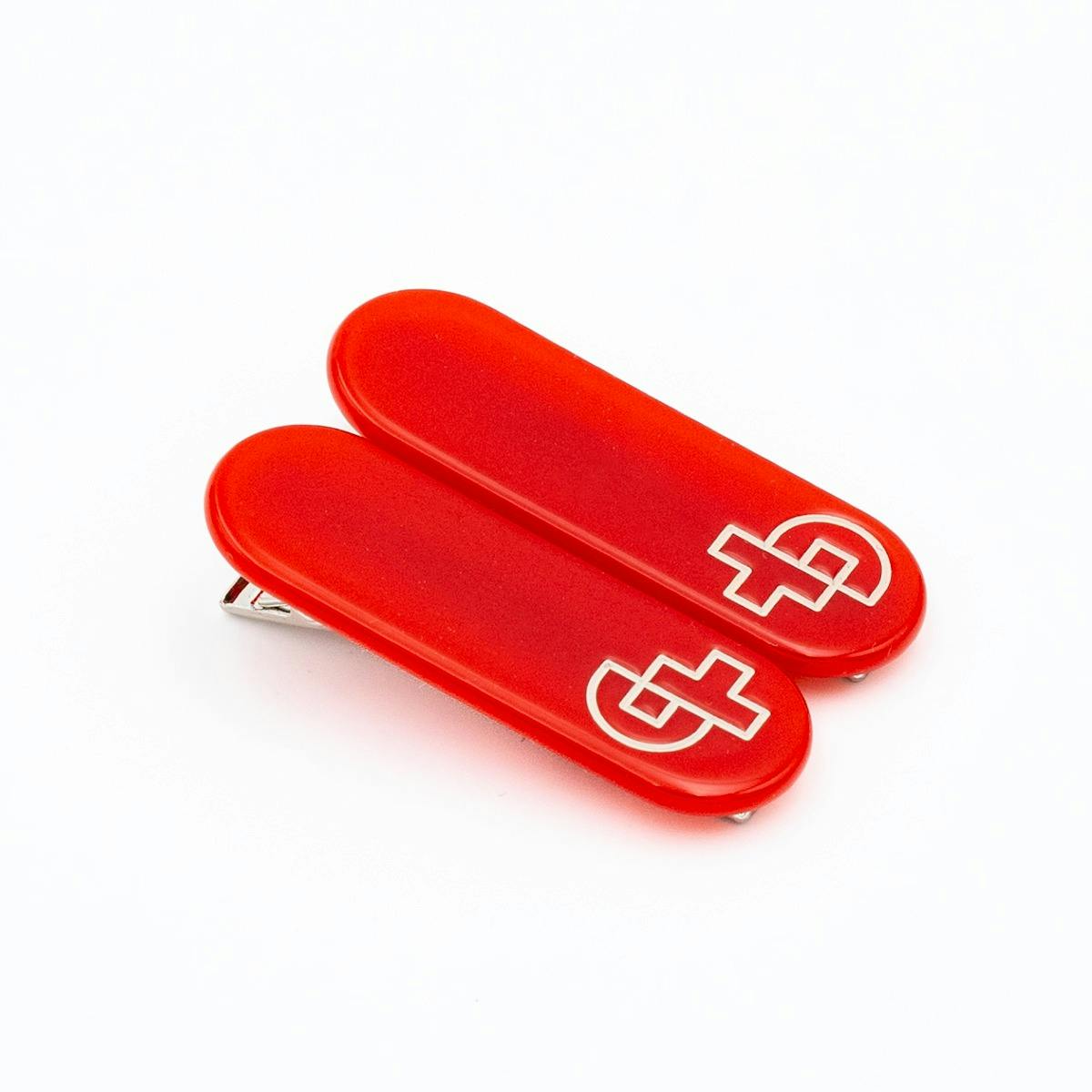 瓜生太郎　Taro Uryu　Hair Clip ( 2pc set )　Ruby
