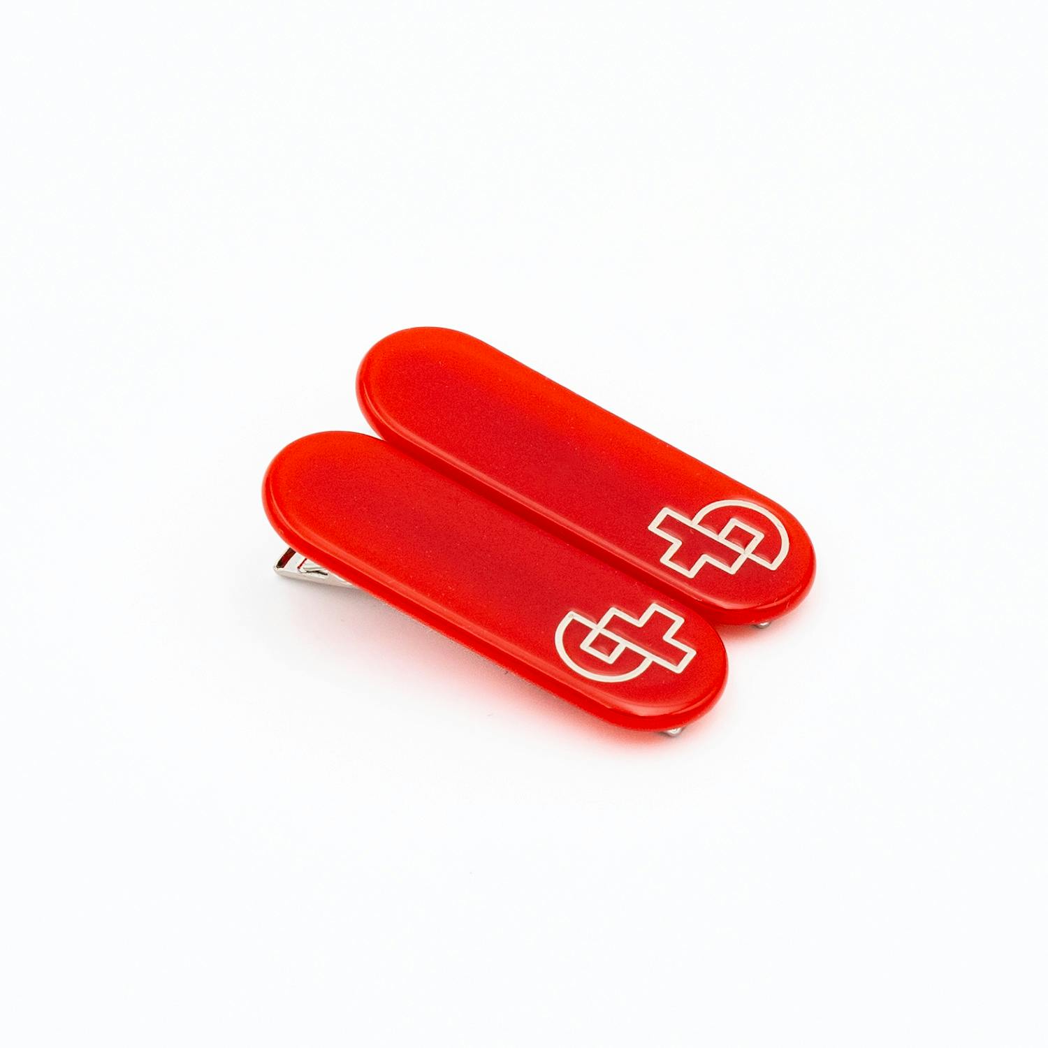 瓜生太郎　Taro Uryu　Hair Clip ( 2pc set )　Ruby