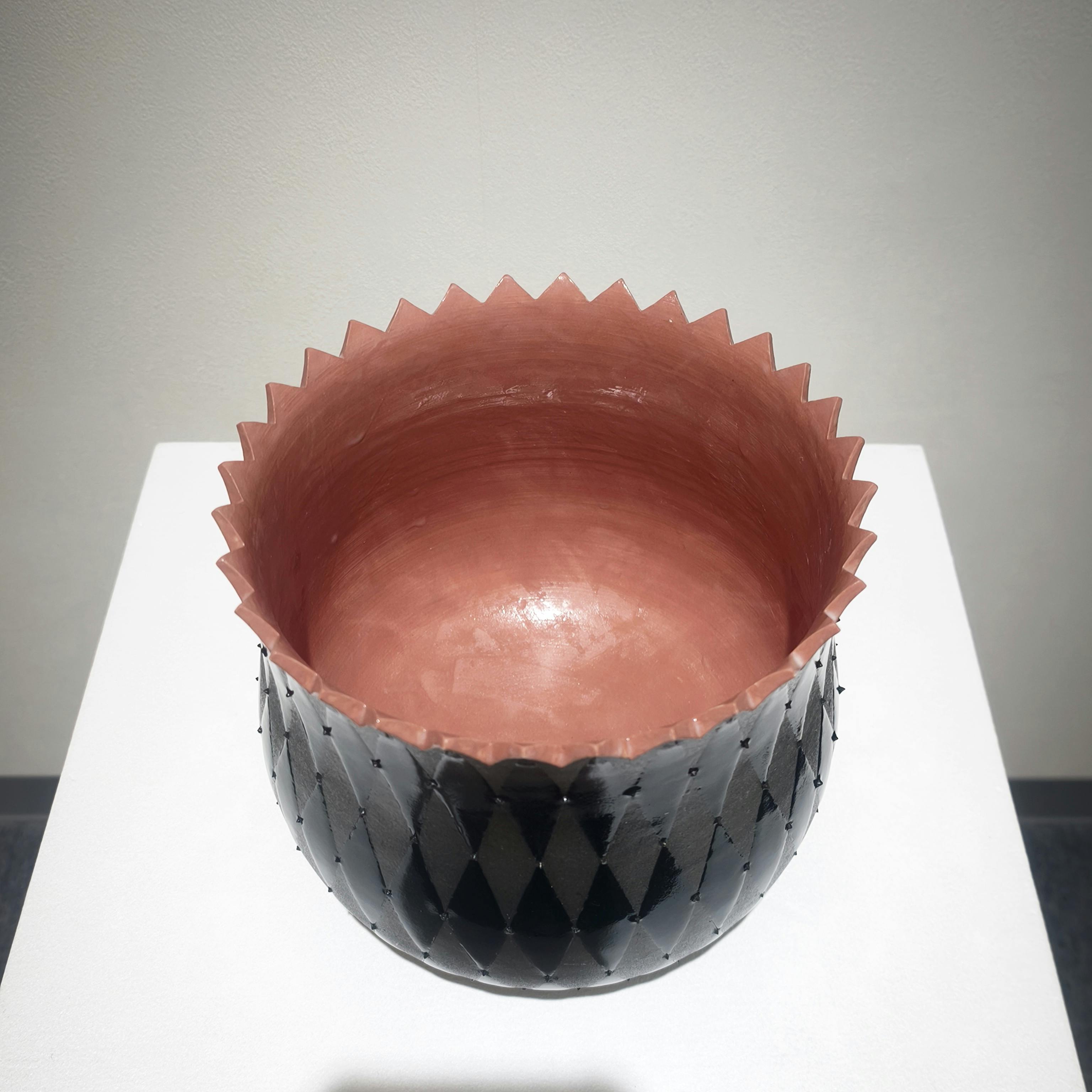 深鉢BLACK on BLACK