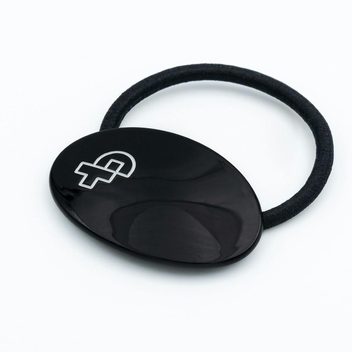 瓜生太郎　Taro Uryu　Hair Tie ( Flower ) Midnight Black