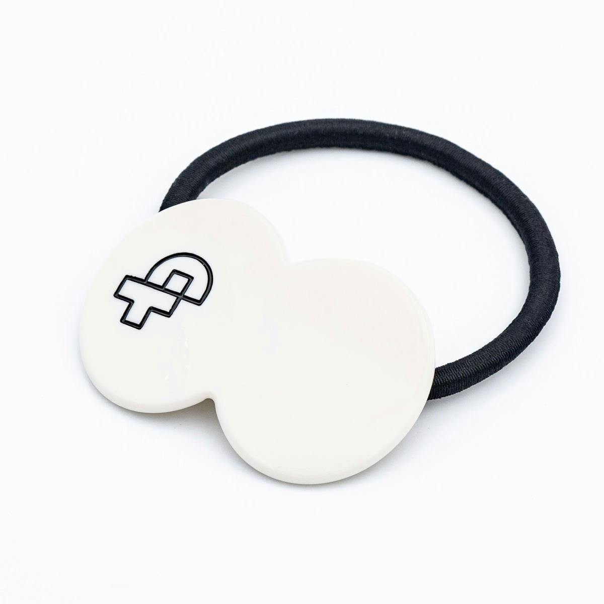 瓜生太郎　Taro Uryu　Hair Tie ( Flower ) Pure White