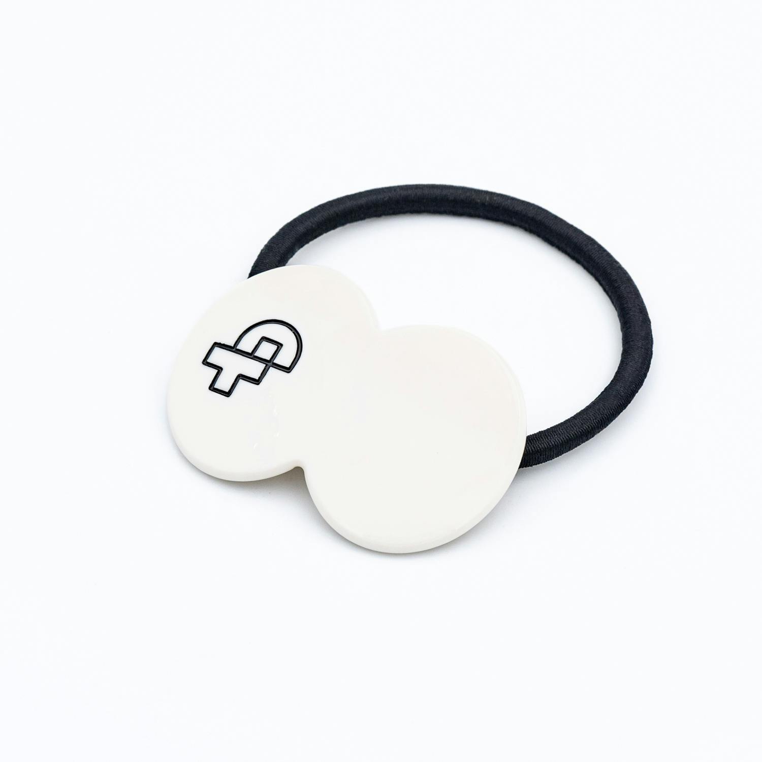 瓜生太郎　Taro Uryu　Hair Tie ( Flower ) Pure White