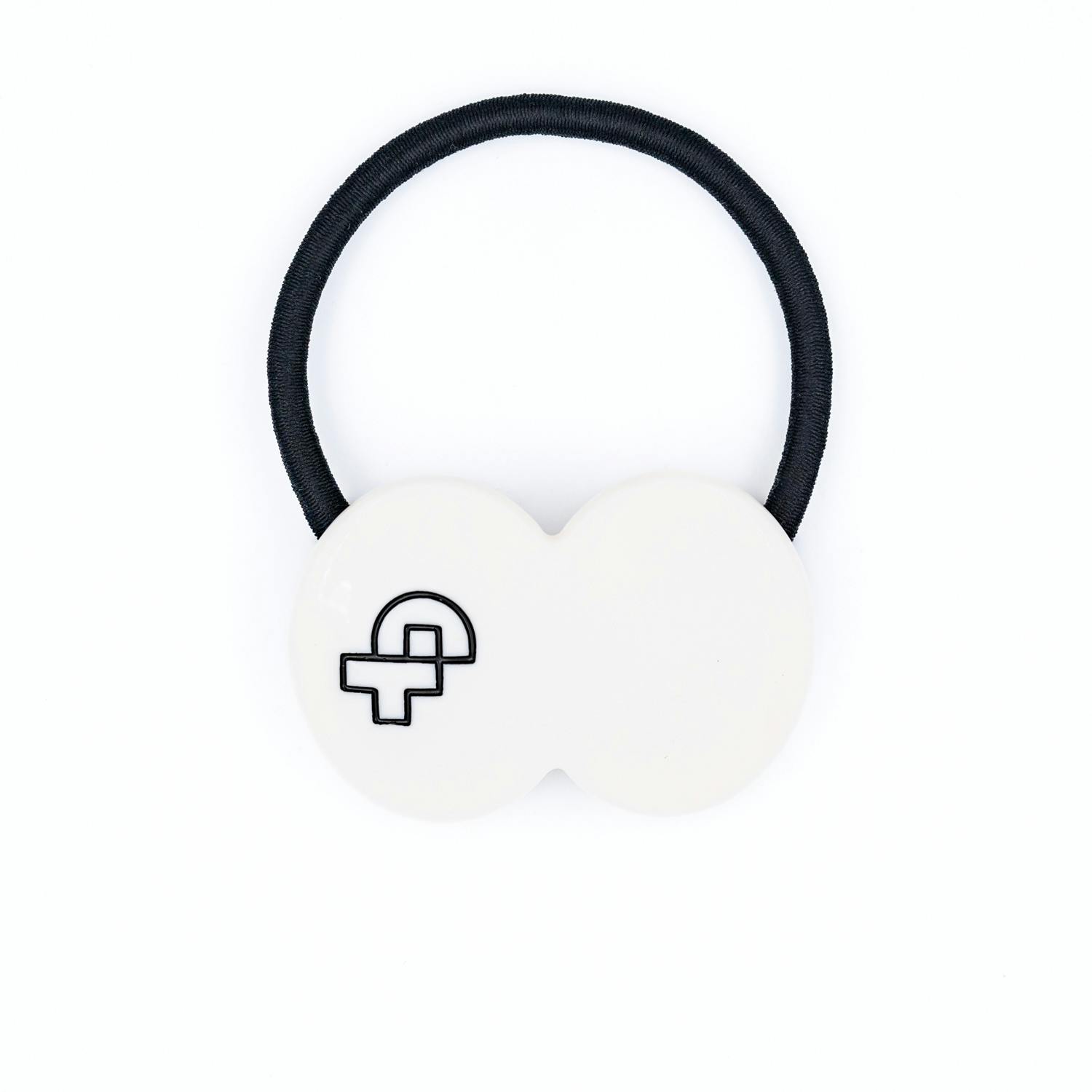 瓜生太郎　Taro Uryu　Hair Tie ( Flower ) Pure White