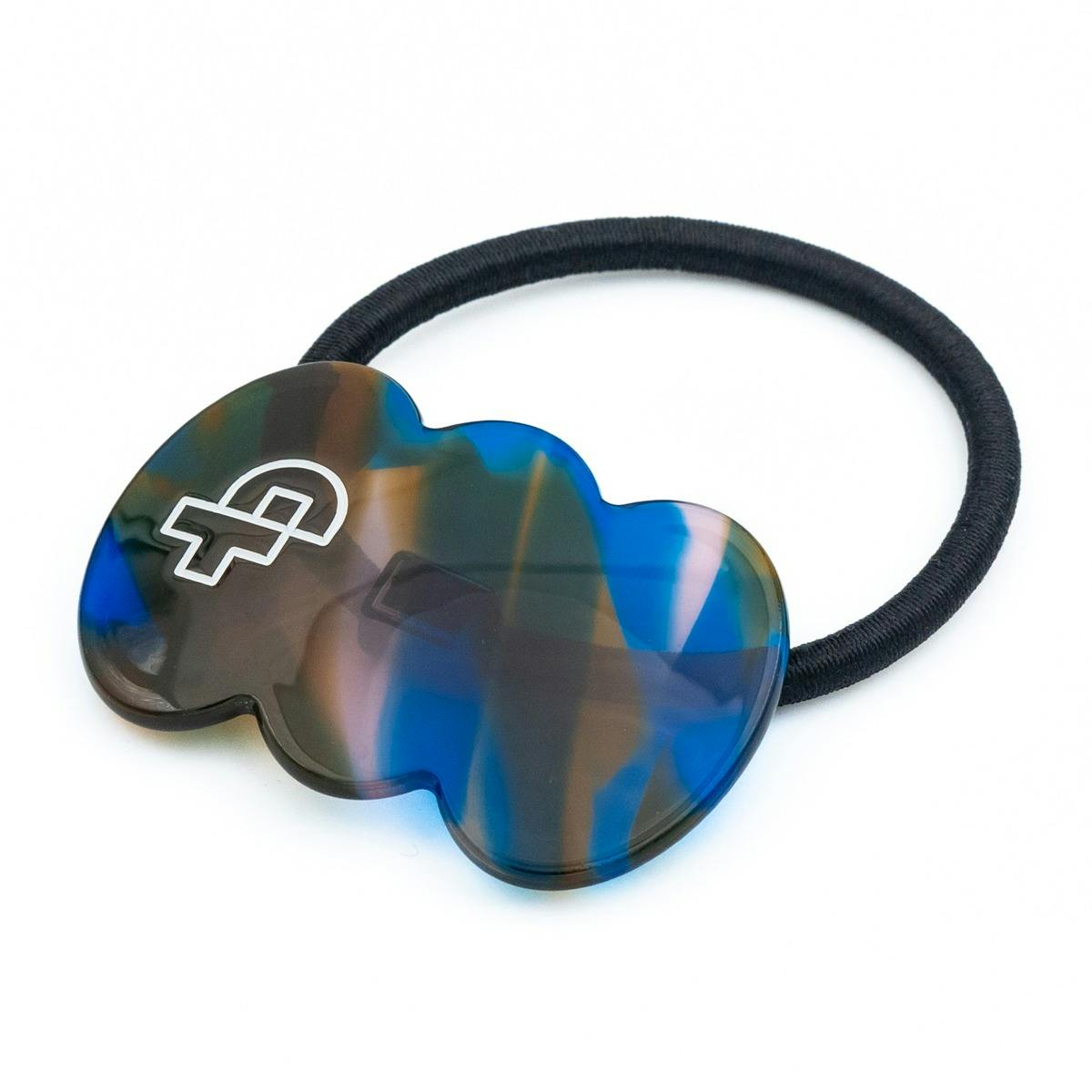 瓜生太郎　Taro Uryu　Hair Tie ( Flower ) Sunset Blue