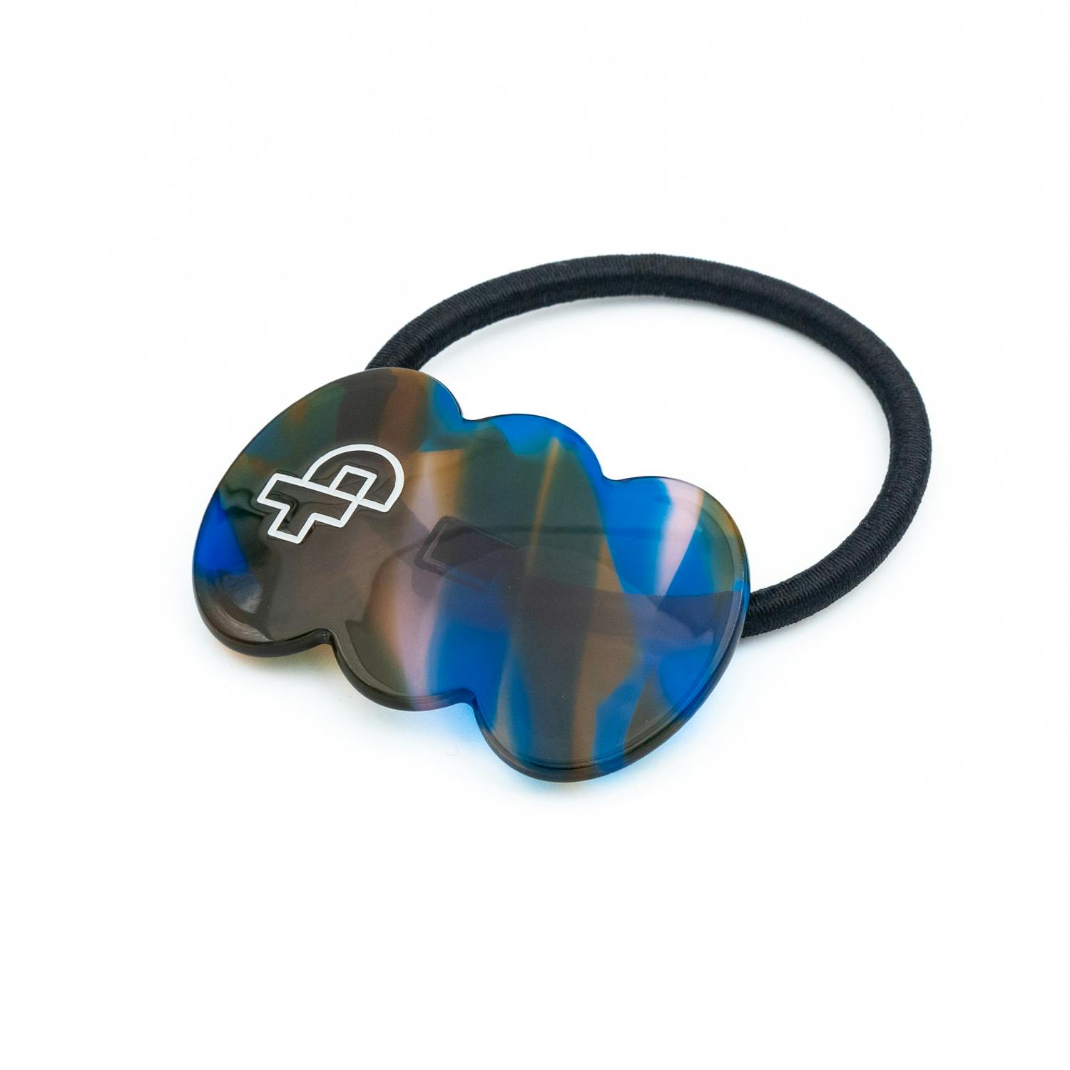 瓜生太郎　Taro Uryu　Hair Tie ( Flower ) Sunset Blue