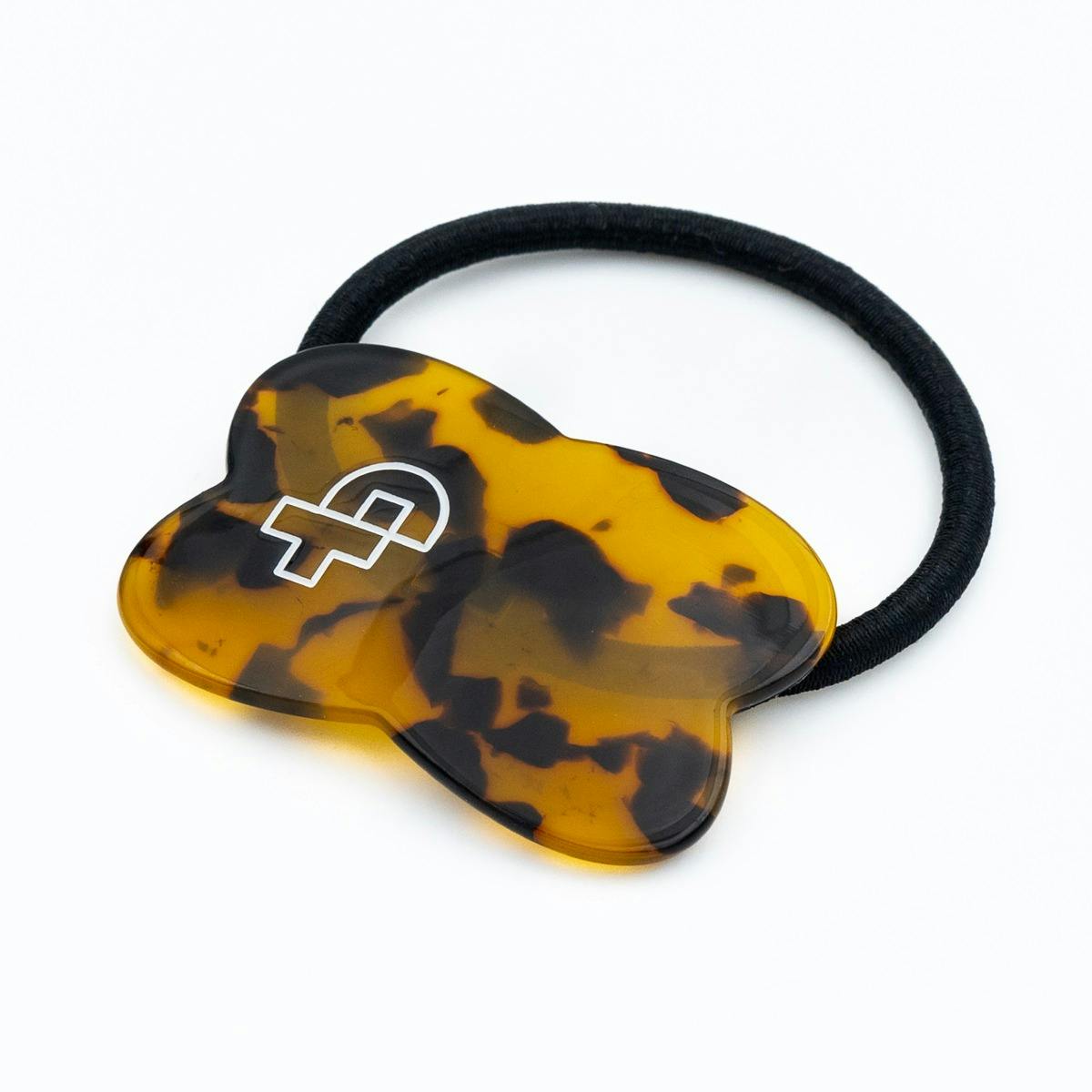 瓜生太郎　Taro Uryu　Hair Tie ( Flower ) Honey Leopard