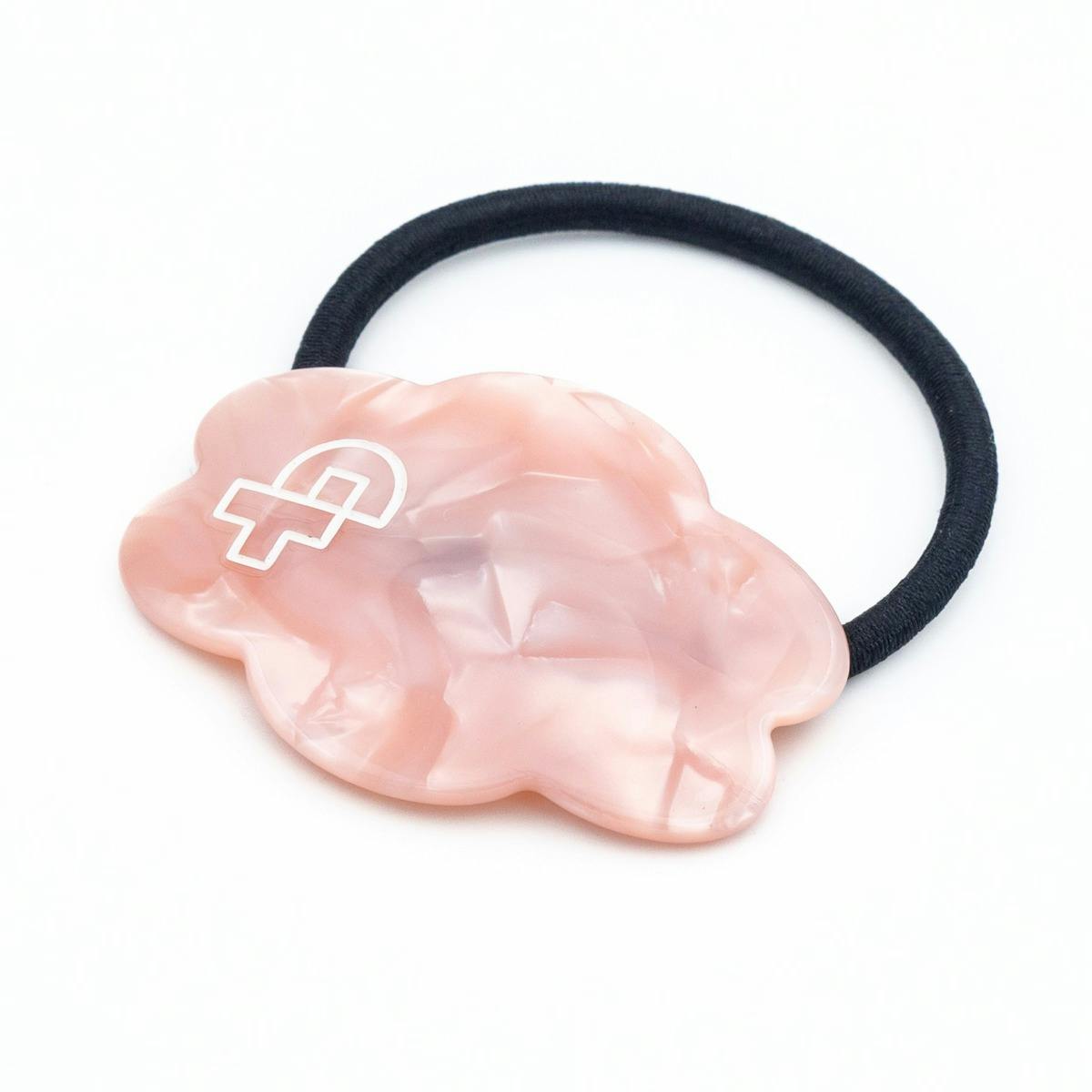 瓜生太郎　Taro Uryu　Hair Tie ( Flower ) Mist Pink