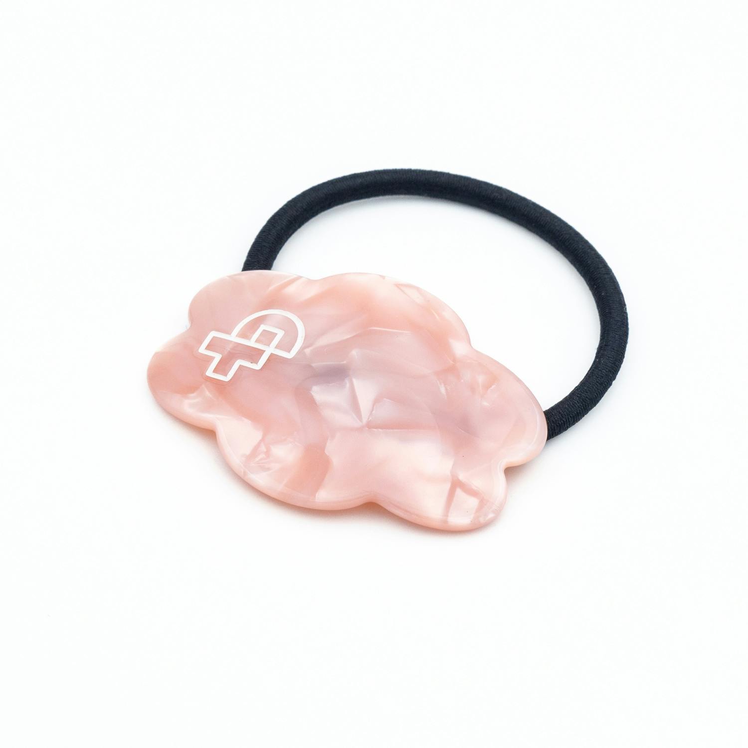 瓜生太郎　Taro Uryu　Hair Tie ( Flower ) Mist Pink