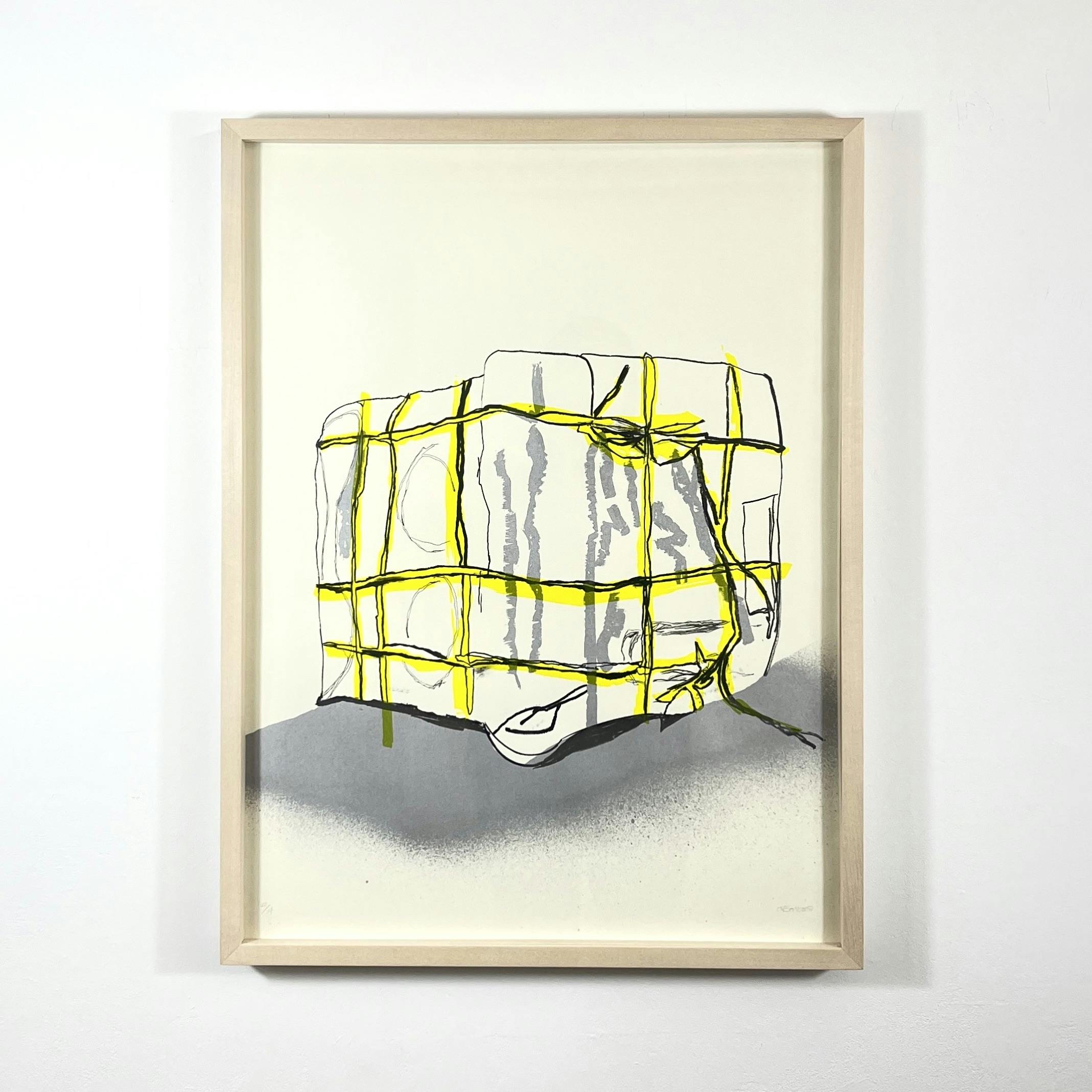 「冷え取り君#3 」額装込み