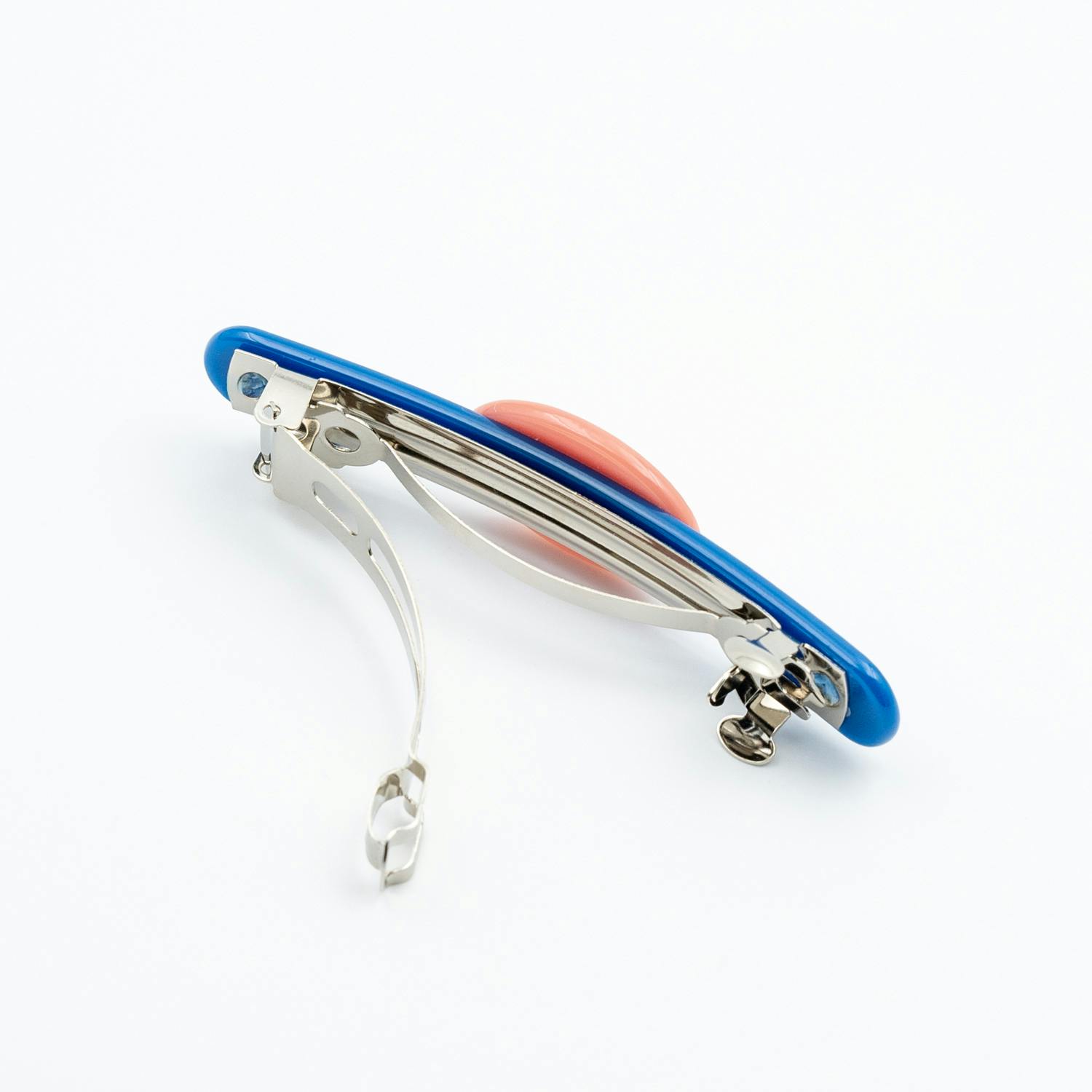 瓜生太郎　Taro Uryu　Barrette　Coral & Cobalt