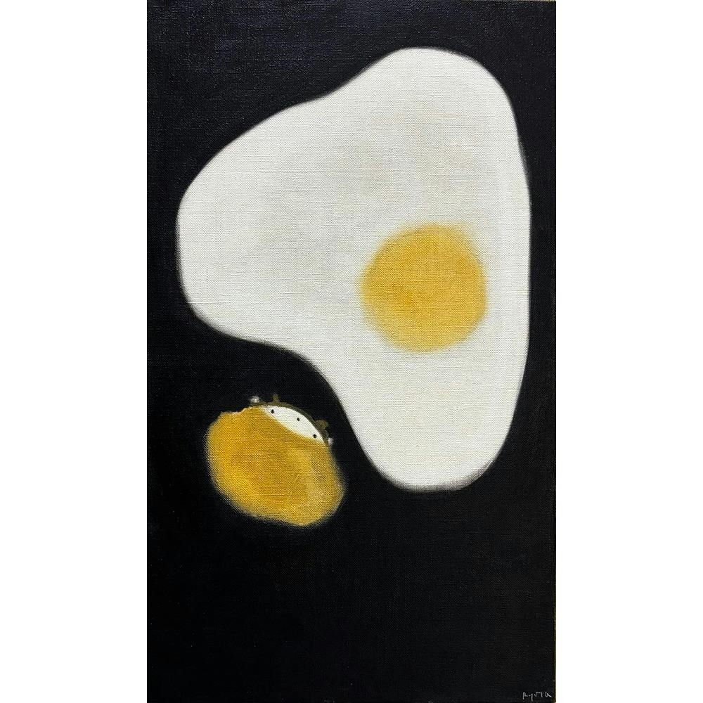 明日の朝はめだまやき