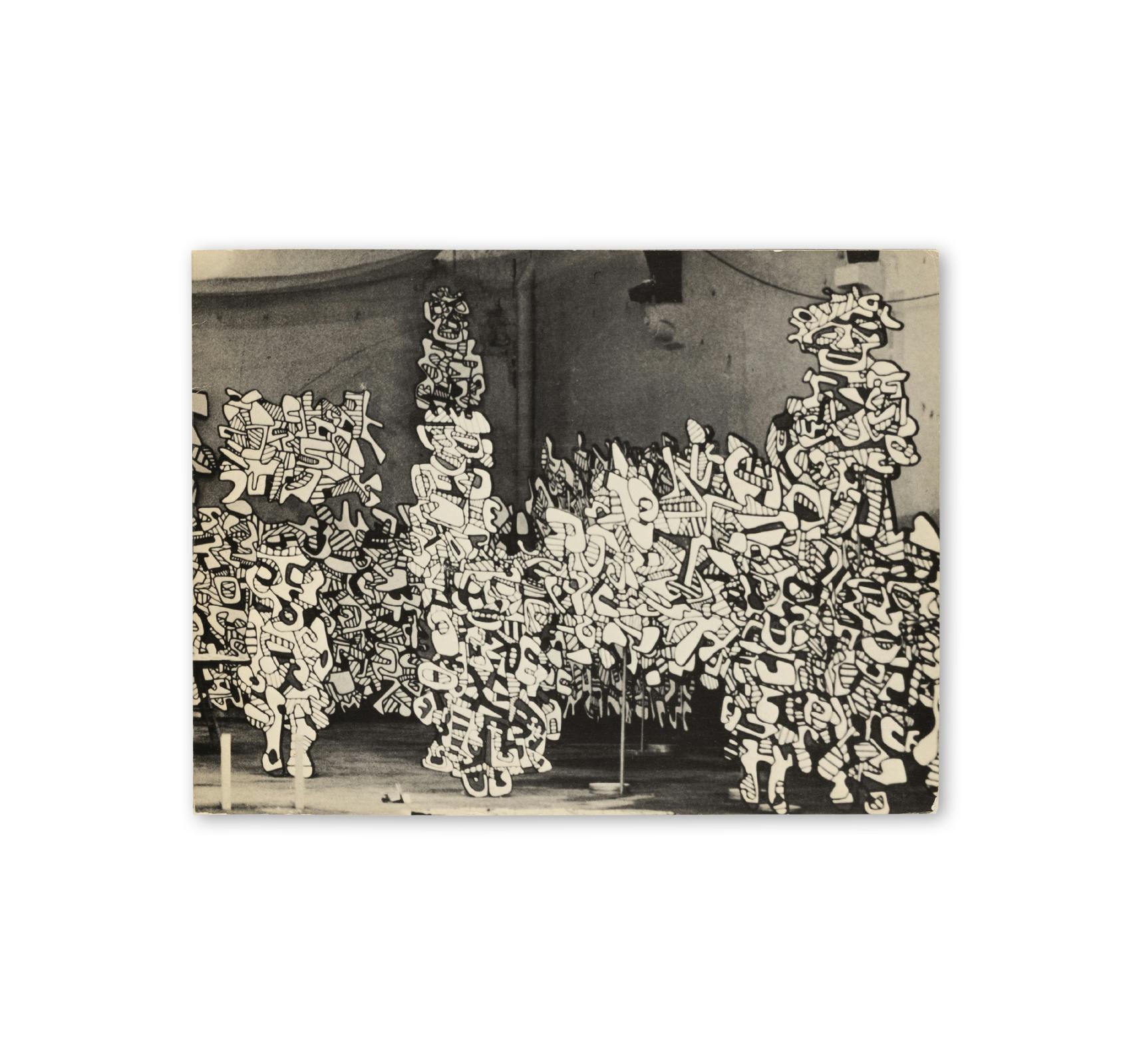 JEAN DUBUFFET: PRATICABLES - INVITATION