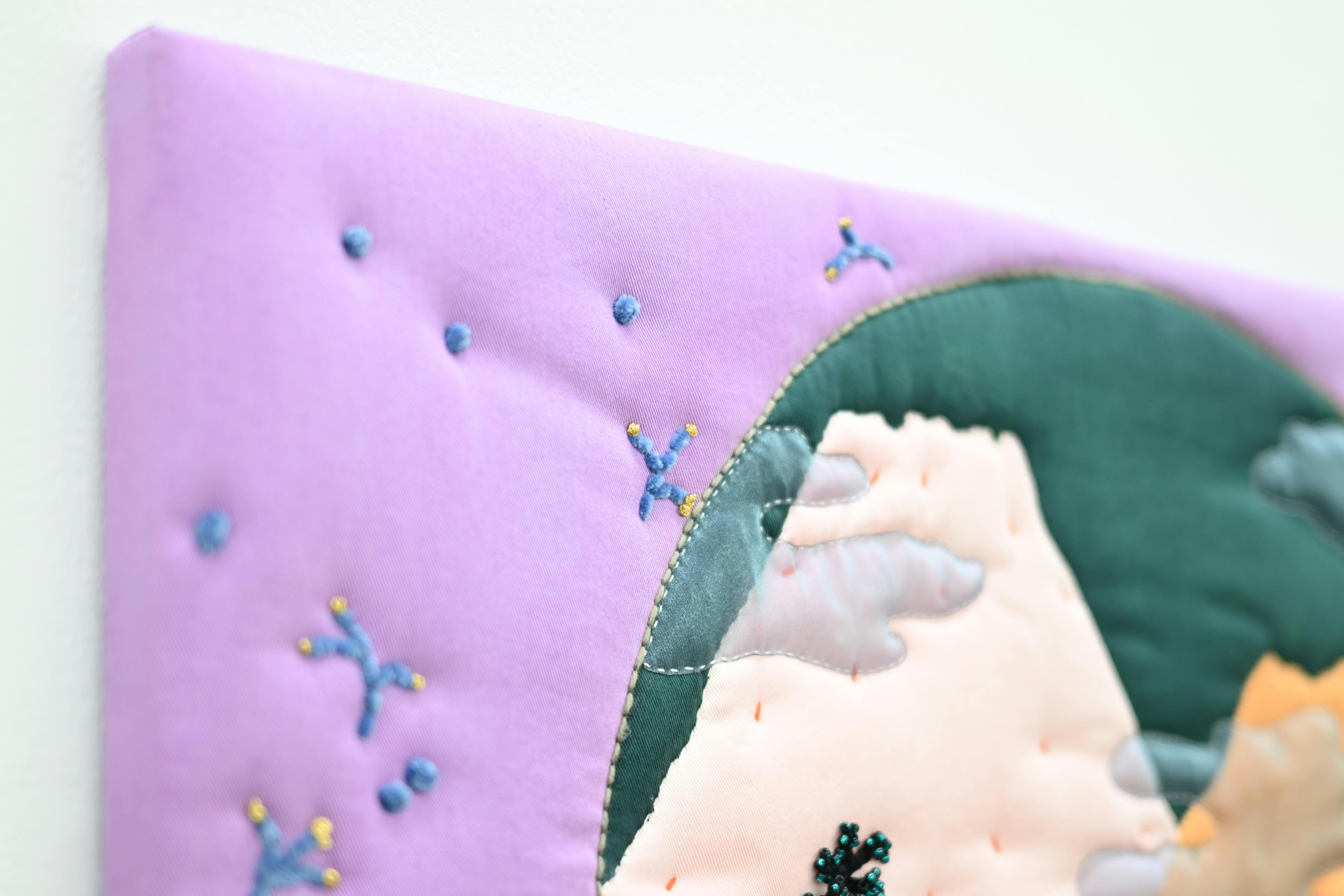 山が見える部屋