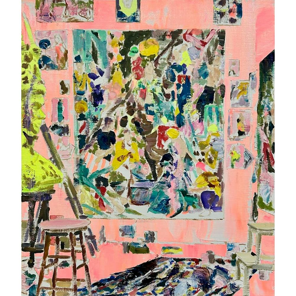 Studio with a Carpet