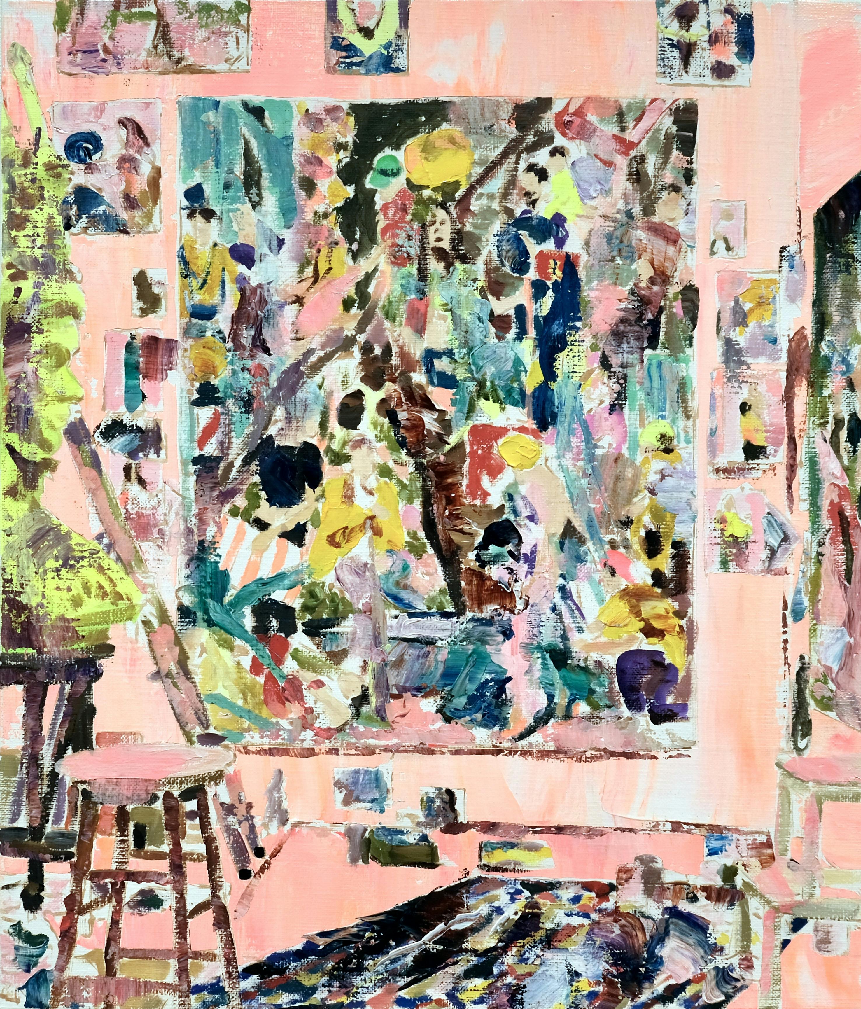 Studio with a Carpet