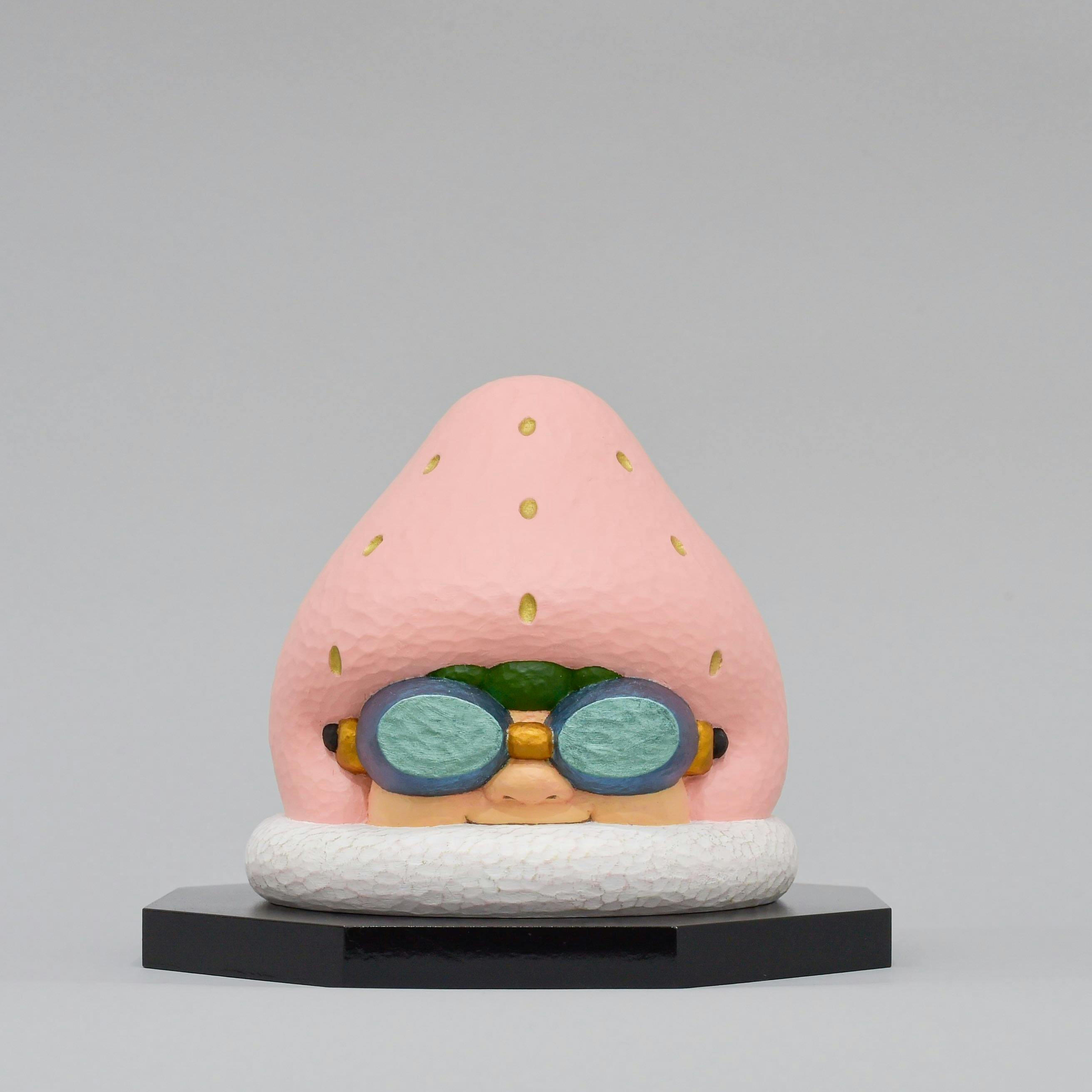 いちごずきんピンク