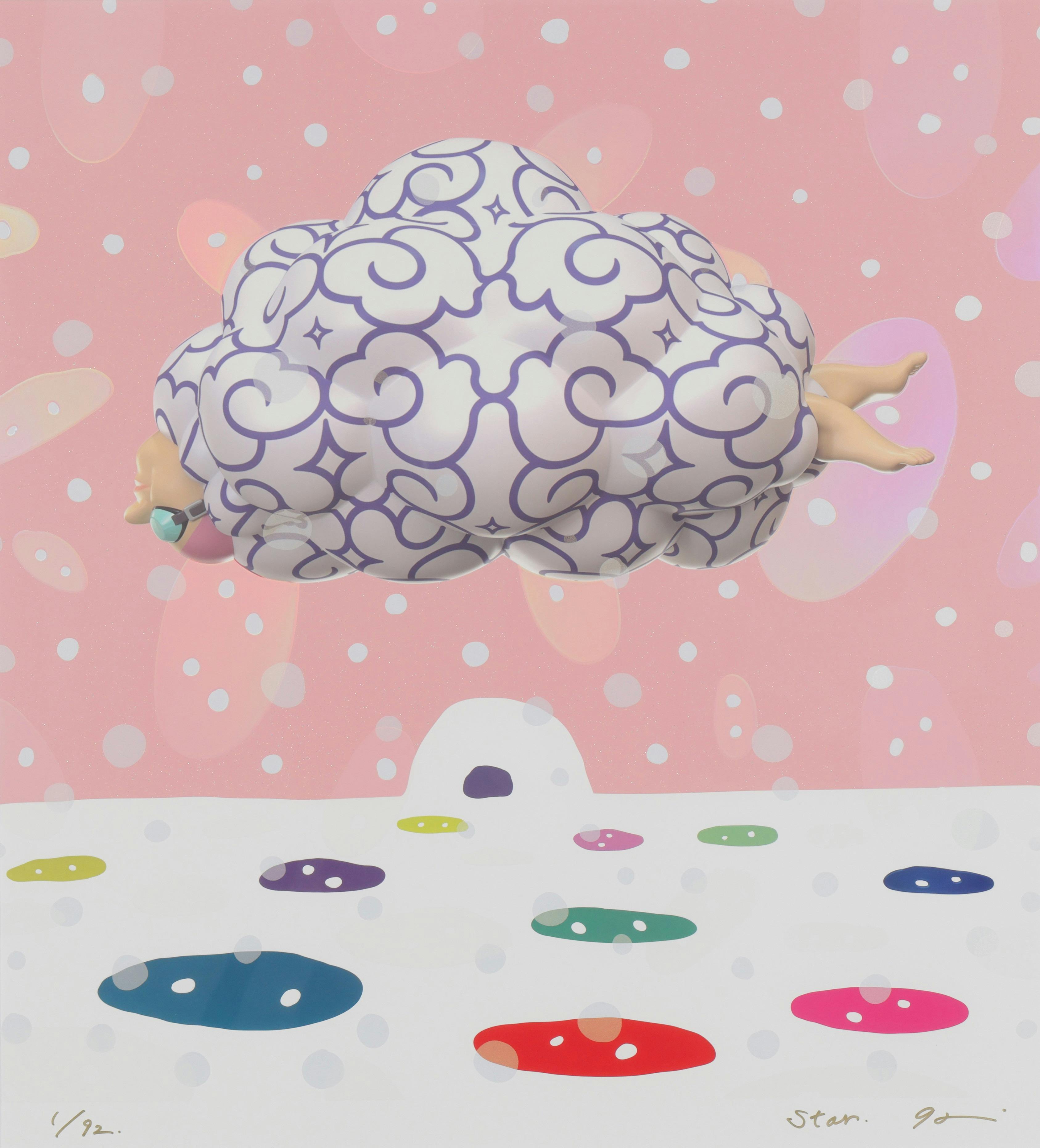 【額装込】Star (ピンク)