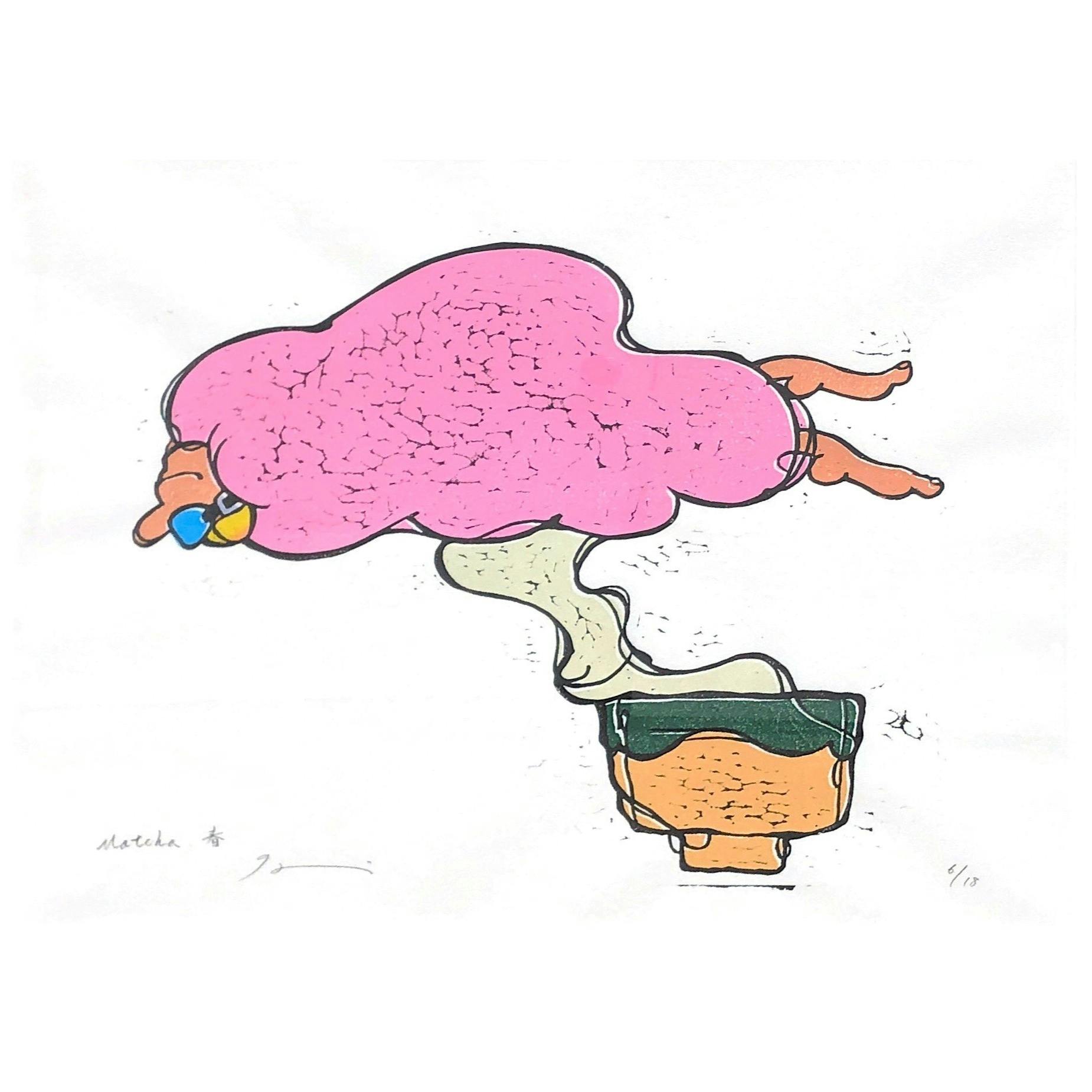 【額装込】Matcha 春