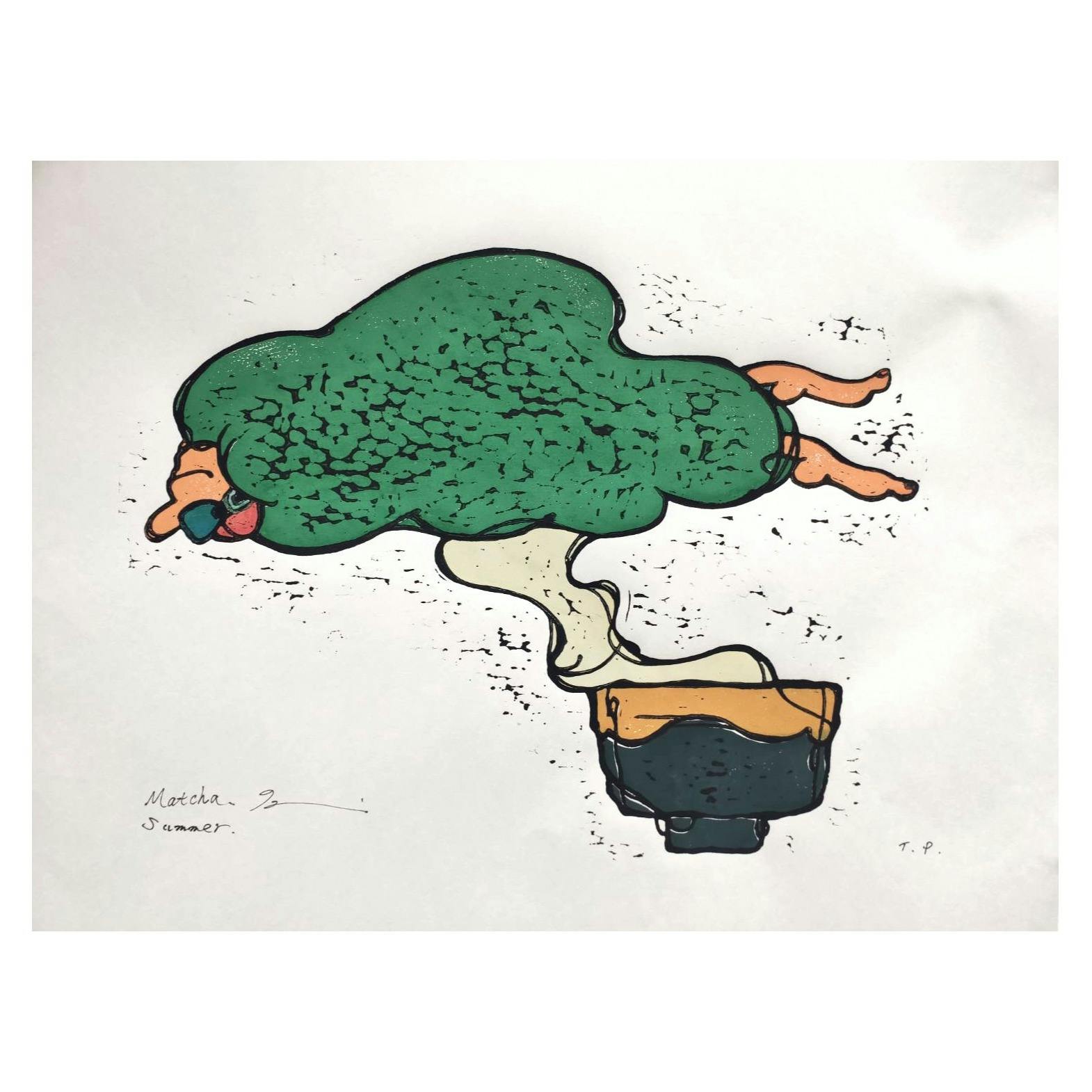 【額装込】Matcha 夏